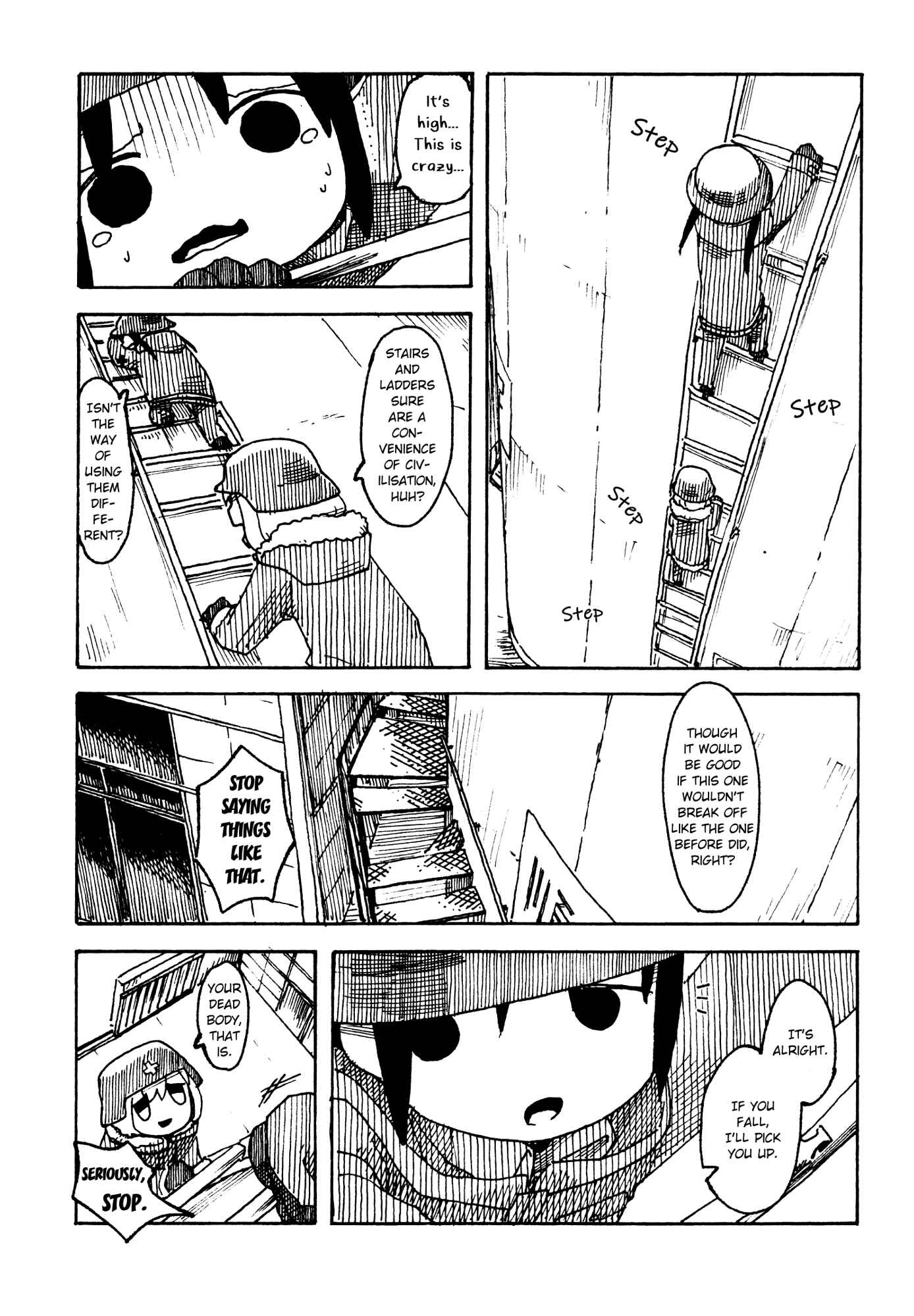 Girls' Last Tour Official Anthology Comic Chapter 14 - Page 3