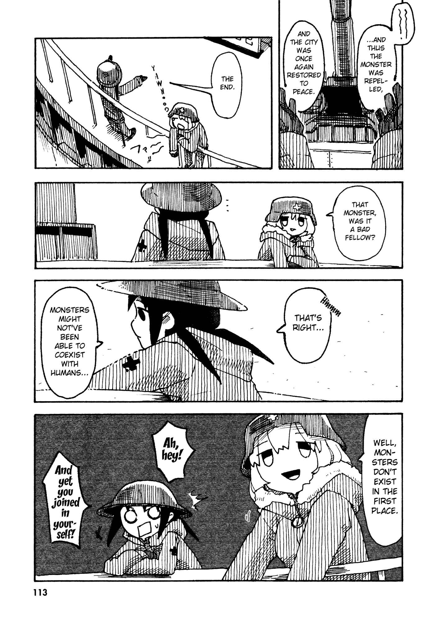 Girls' Last Tour Official Anthology Comic Chapter 14 - Page 7