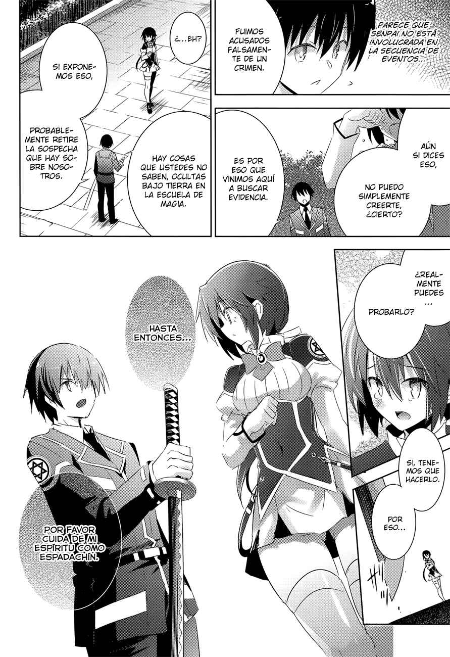 Magika no Kenshi to Shoukan Maou Chapter 31 - Page 8