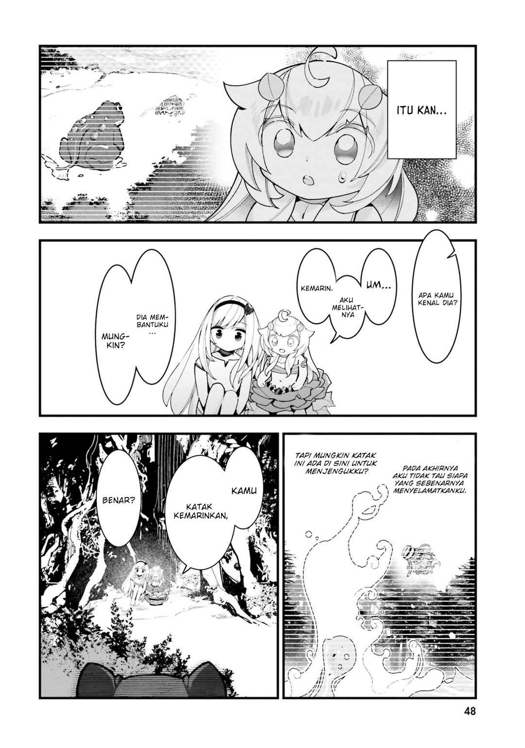 Shokubutsu Monster Musume Nikki: Seijo datta Watashi ga Uragirareta Hate ni Alraune ni Tensei Shite Shimatta node, kore kara wa Kougousei o Shinagara Shizuka ni Shokubutsu Life o Sugoshimasu Chapter 17 - Page 13