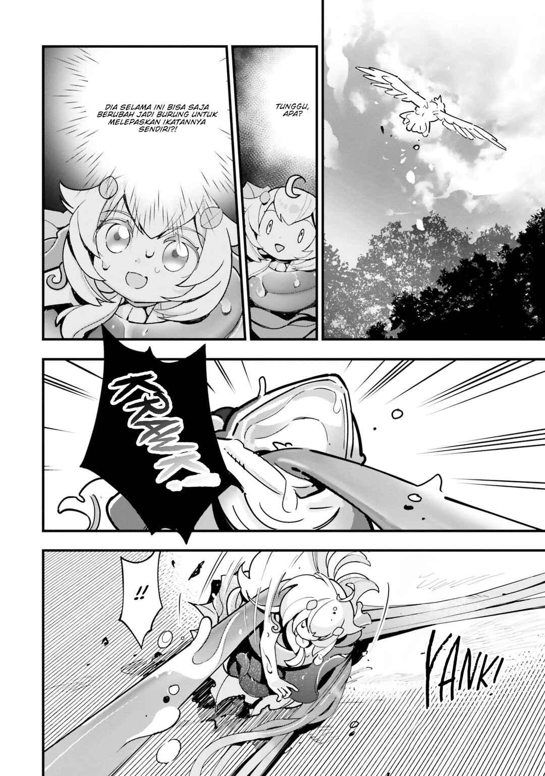 Shokubutsu Monster Musume Nikki: Seijo datta Watashi ga Uragirareta Hate ni Alraune ni Tensei Shite Shimatta node, kore kara wa Kougousei o Shinagara Shizuka ni Shokubutsu Life o Sugoshimasu Chapter 17 - Page 21