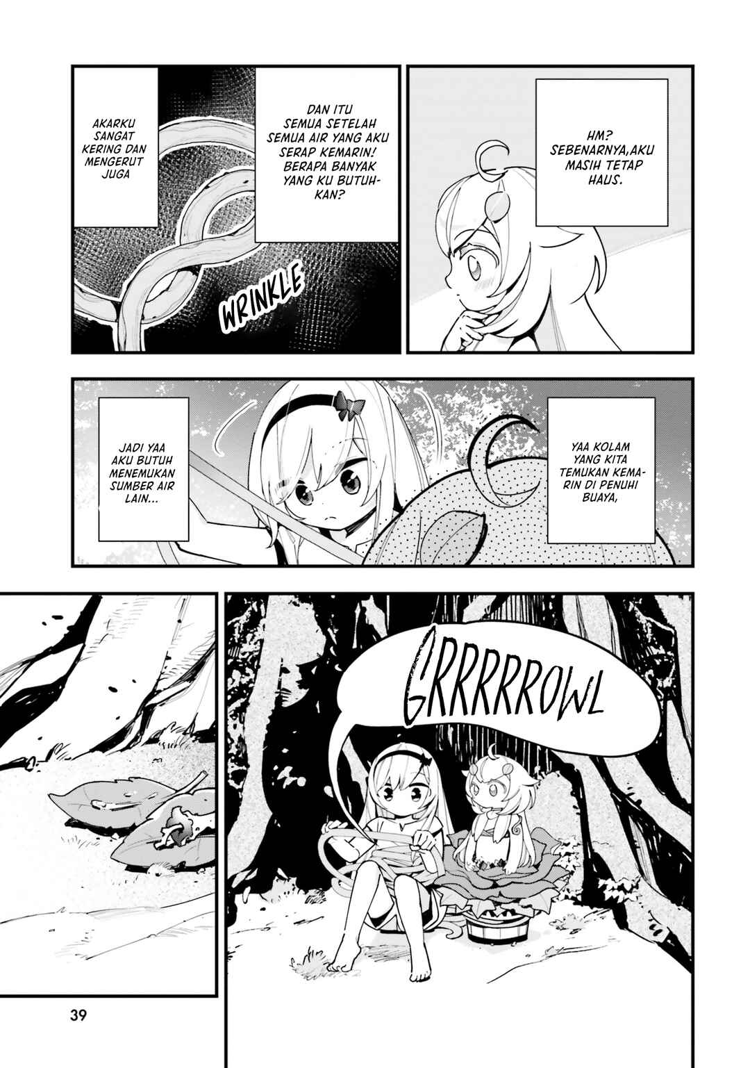 Shokubutsu Monster Musume Nikki: Seijo datta Watashi ga Uragirareta Hate ni Alraune ni Tensei Shite Shimatta node, kore kara wa Kougousei o Shinagara Shizuka ni Shokubutsu Life o Sugoshimasu Chapter 17 - Page 4