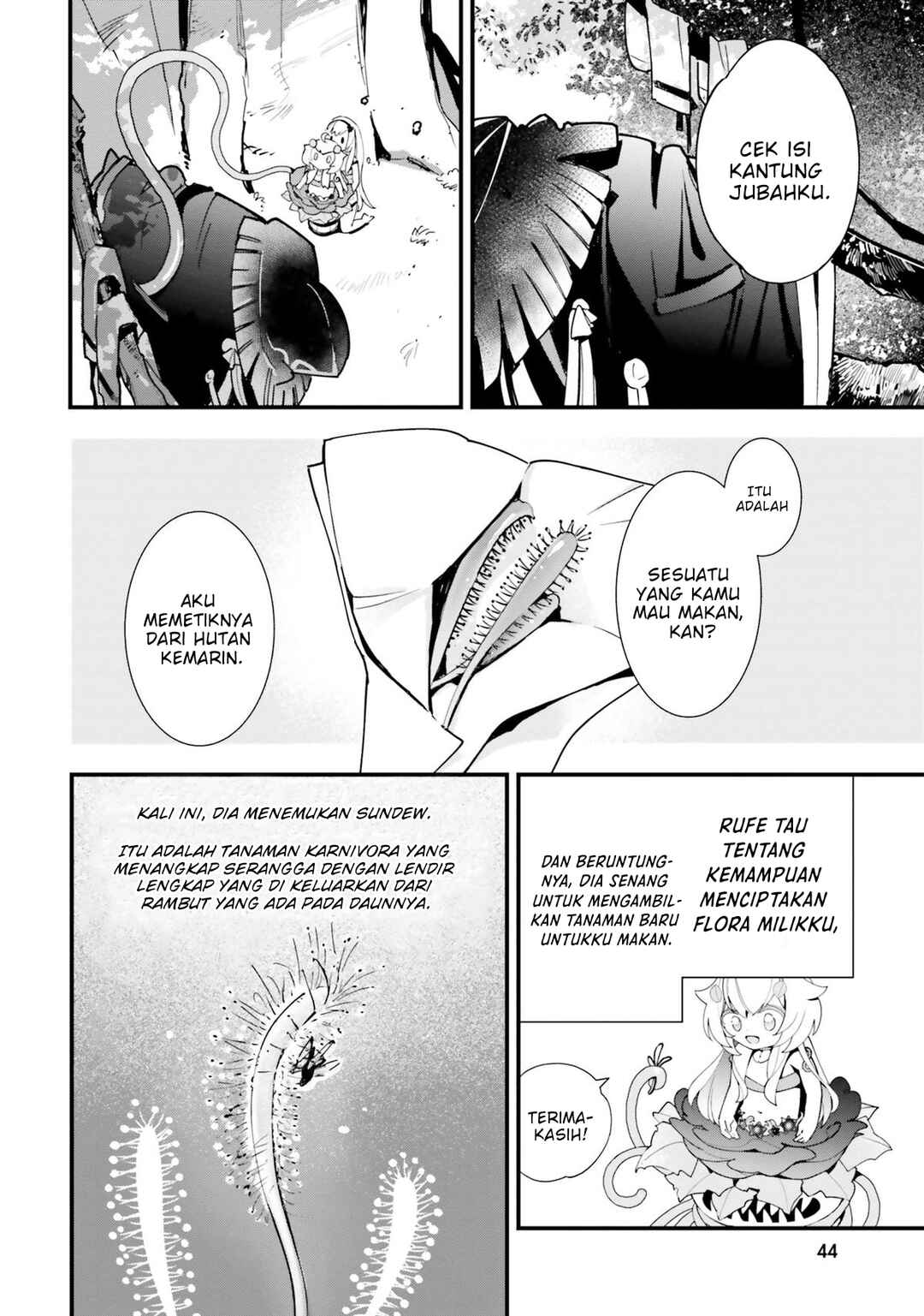 Shokubutsu Monster Musume Nikki: Seijo datta Watashi ga Uragirareta Hate ni Alraune ni Tensei Shite Shimatta node, kore kara wa Kougousei o Shinagara Shizuka ni Shokubutsu Life o Sugoshimasu Chapter 17 - Page 9