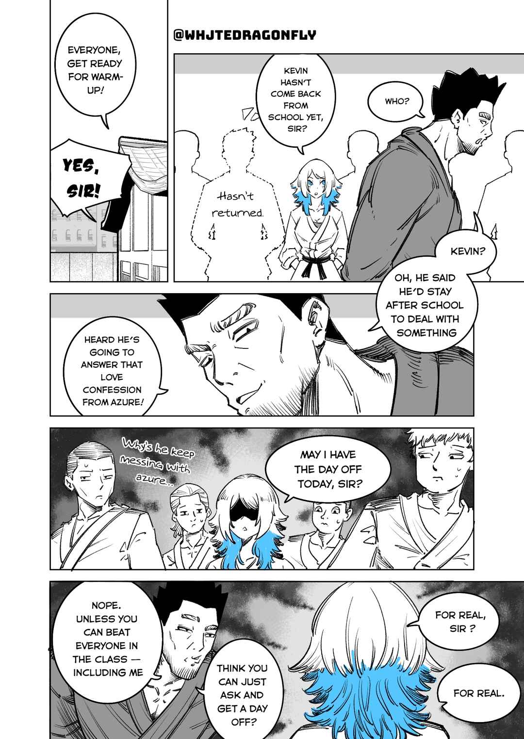 Azure Wants to Turn Me into the Ideal BF Chapter 4.5 - Page 1
