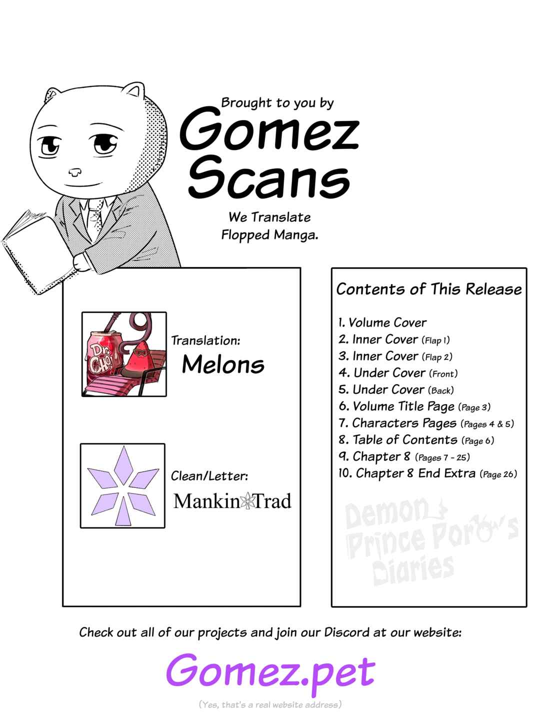 Demon Prince Poro's Diaries Chapter 8 - Page 1