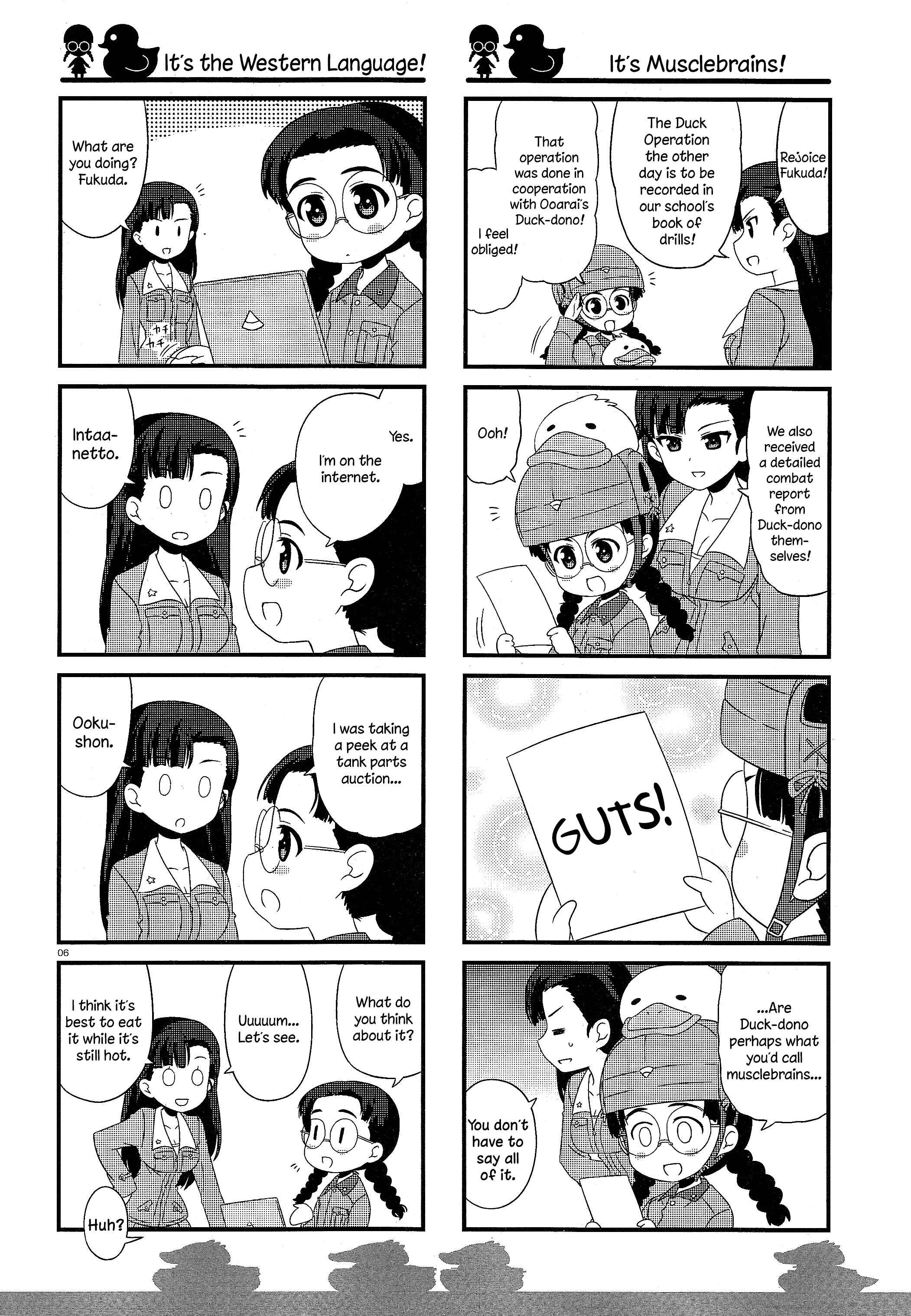 GIRLS und PANZER - Motto Love Love Sakusen desu! Chapter 34 - Page 6