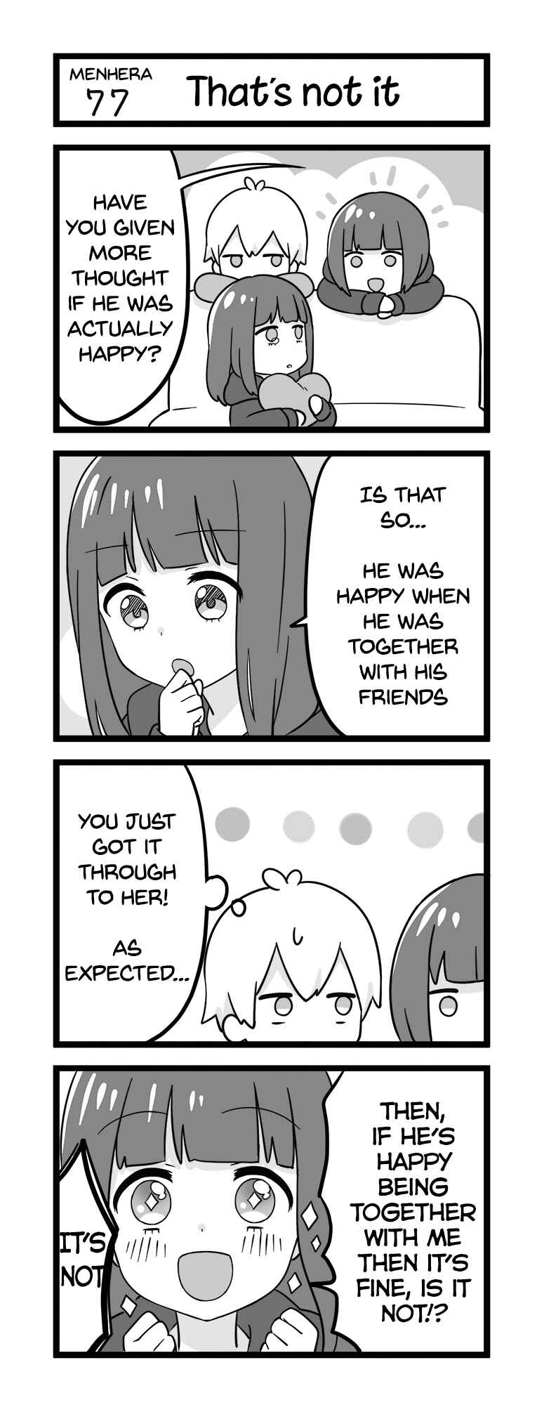 Menhera Shoujo Kurumi-chan Chapter 77 - Page 1