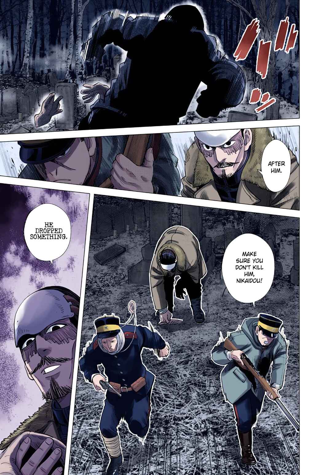 Golden Kamuy (Official Colored) Chapter 70 - Page 22
