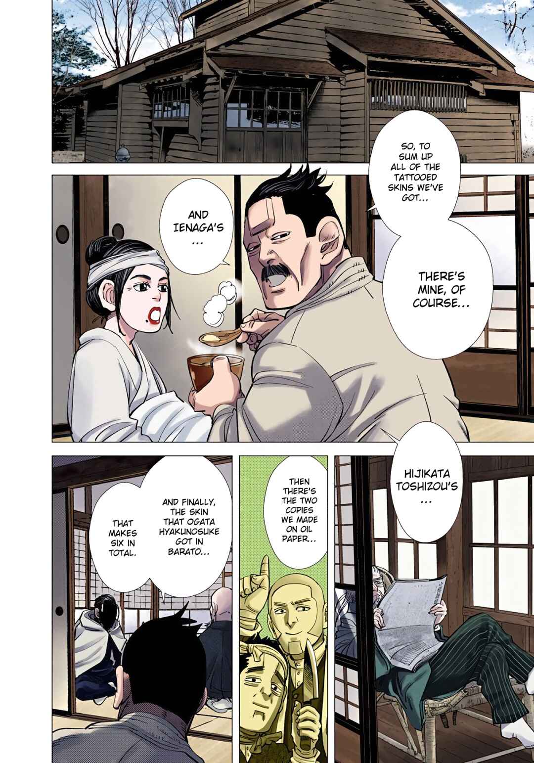 Golden Kamuy (Official Colored) Chapter 70 - Page 8