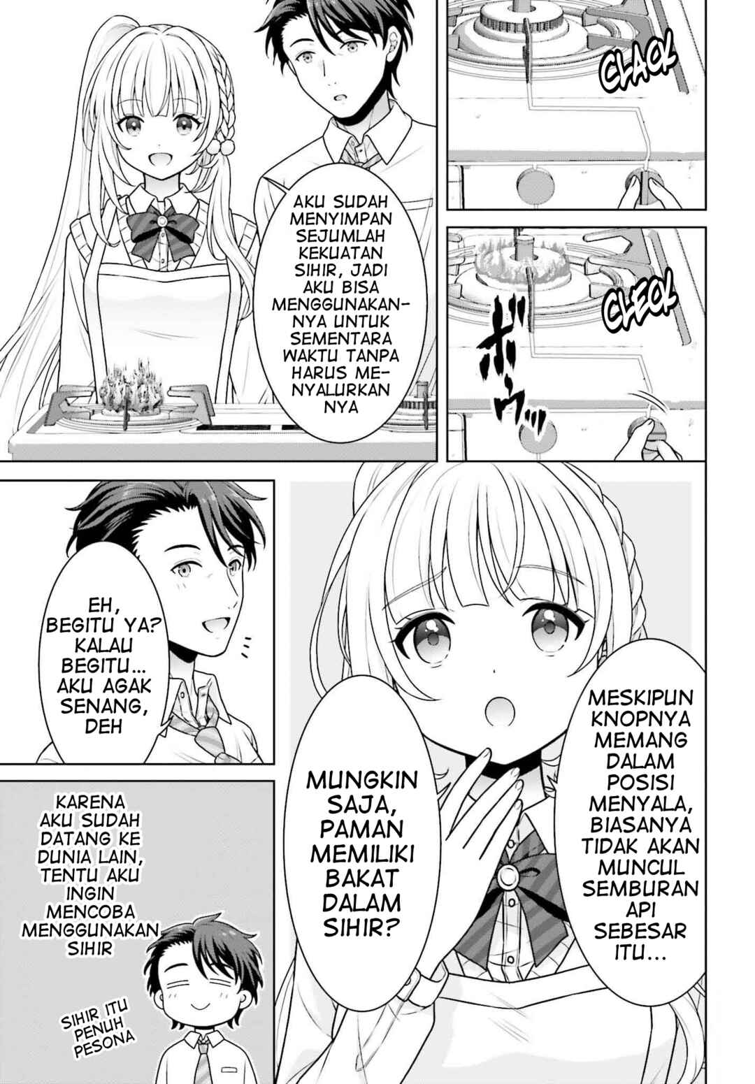 Gokinjo JK Isezaki-san wa Isekai-gaeri no Dai Seijo Chapter 3 - Page 10