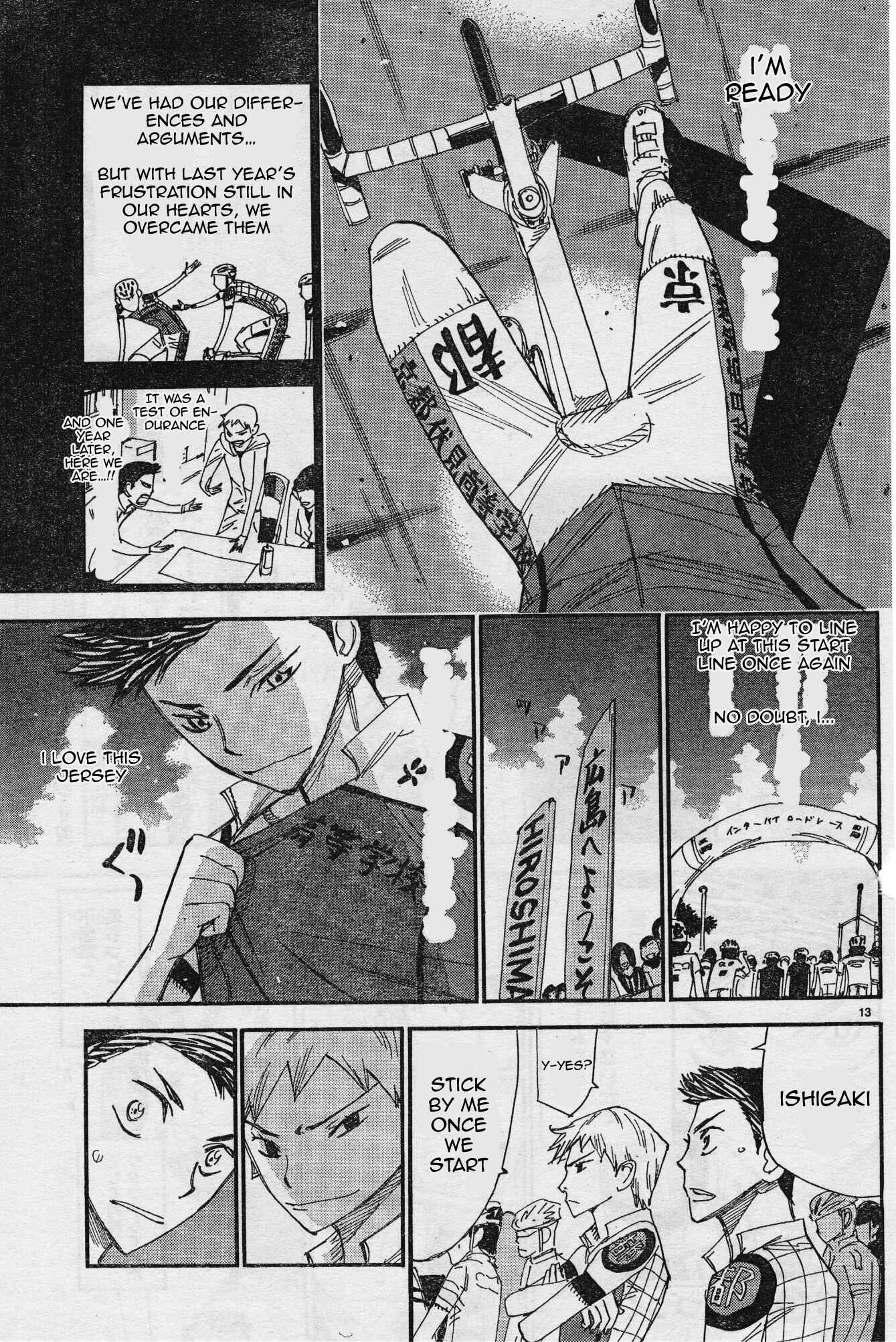 Yowamushi Pedal - Spare Bike Chapter 36 - Page 13