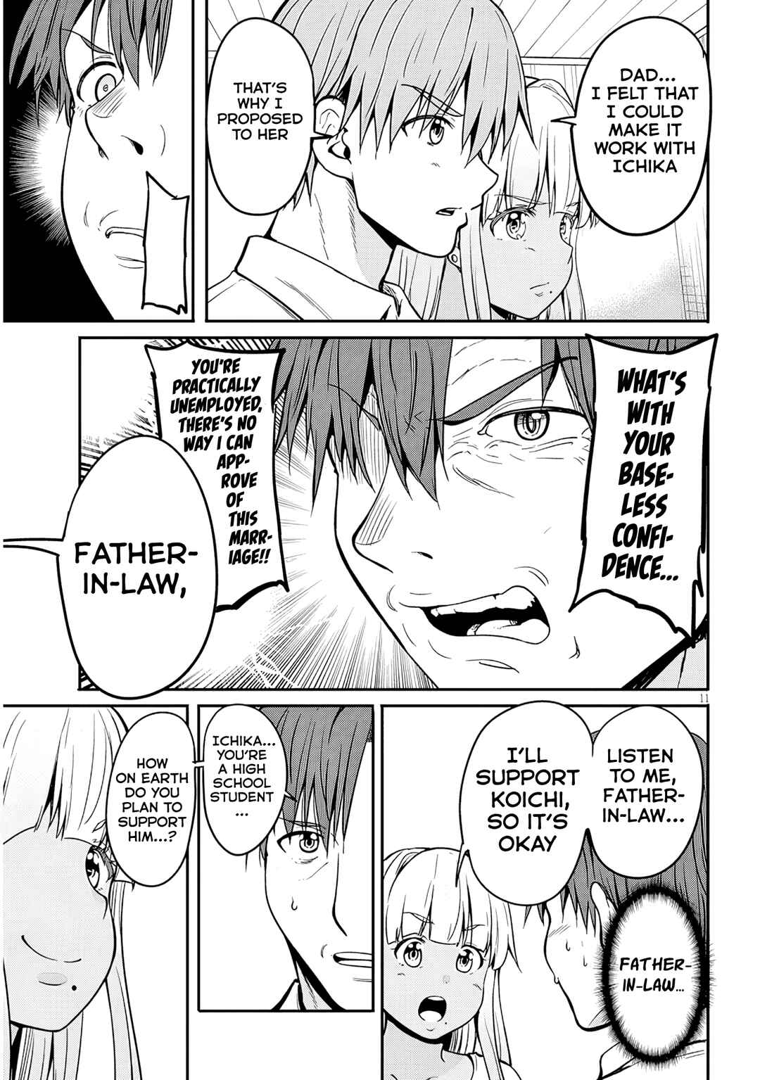 Inaka no Kuro Gal JK to Kekkon Shimashita Chapter 7 - Page 13