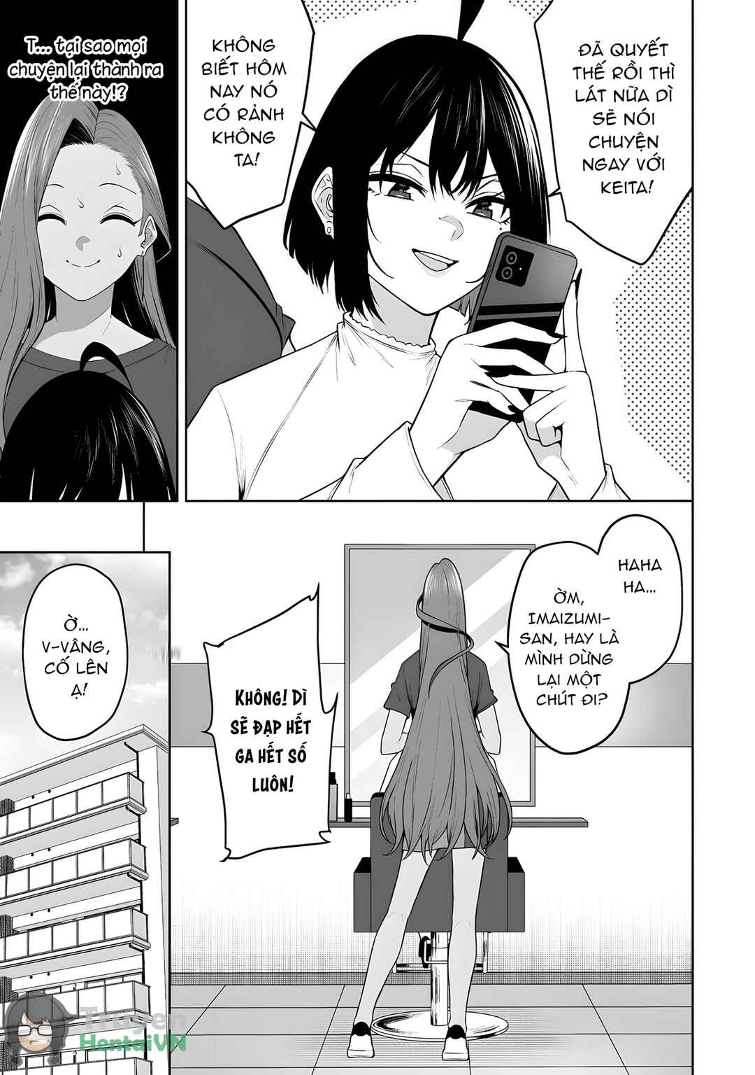 Imaizumin-chi wa Douyara Gal no Tamariba ni Natteru Rashii ~DEEP~ Chapter 40 - Page 9