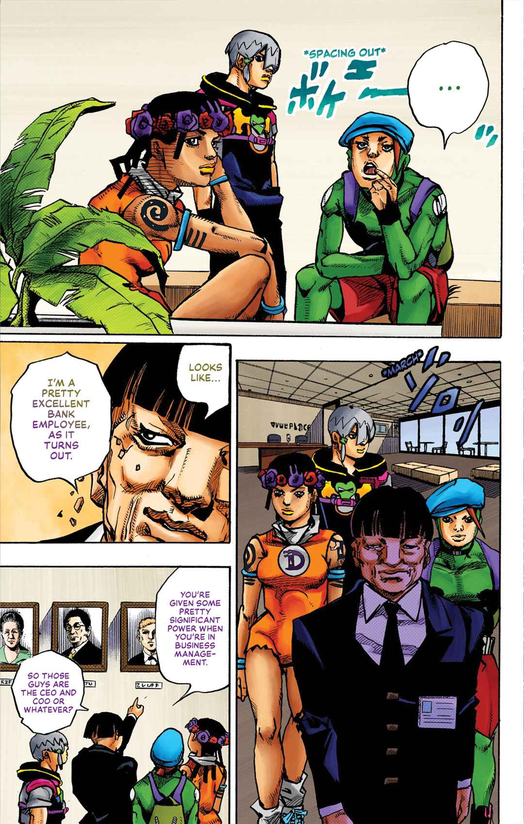 JoJo no Kimyou na Bouken Dai-9-bu: The JOJOLands Color-ban Chapter 21 - Page 11