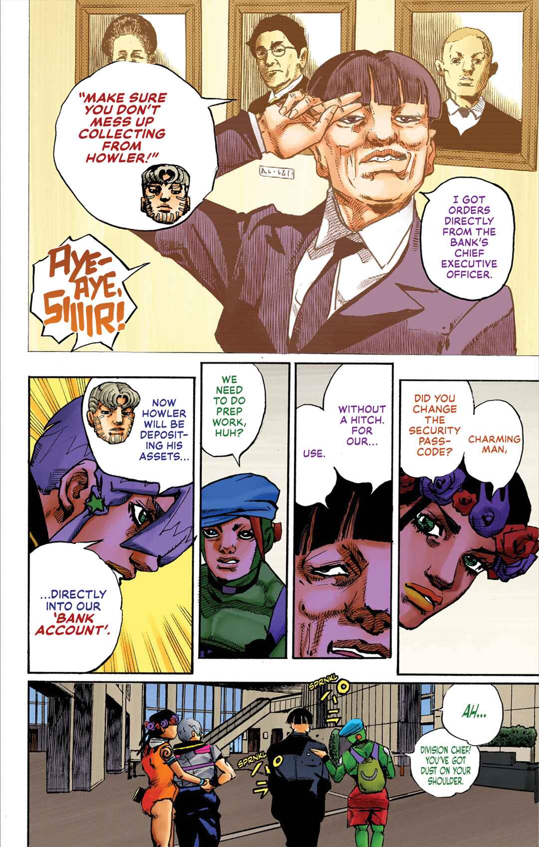 JoJo no Kimyou na Bouken Dai-9-bu: The JOJOLands Color-ban Chapter 21 - Page 12