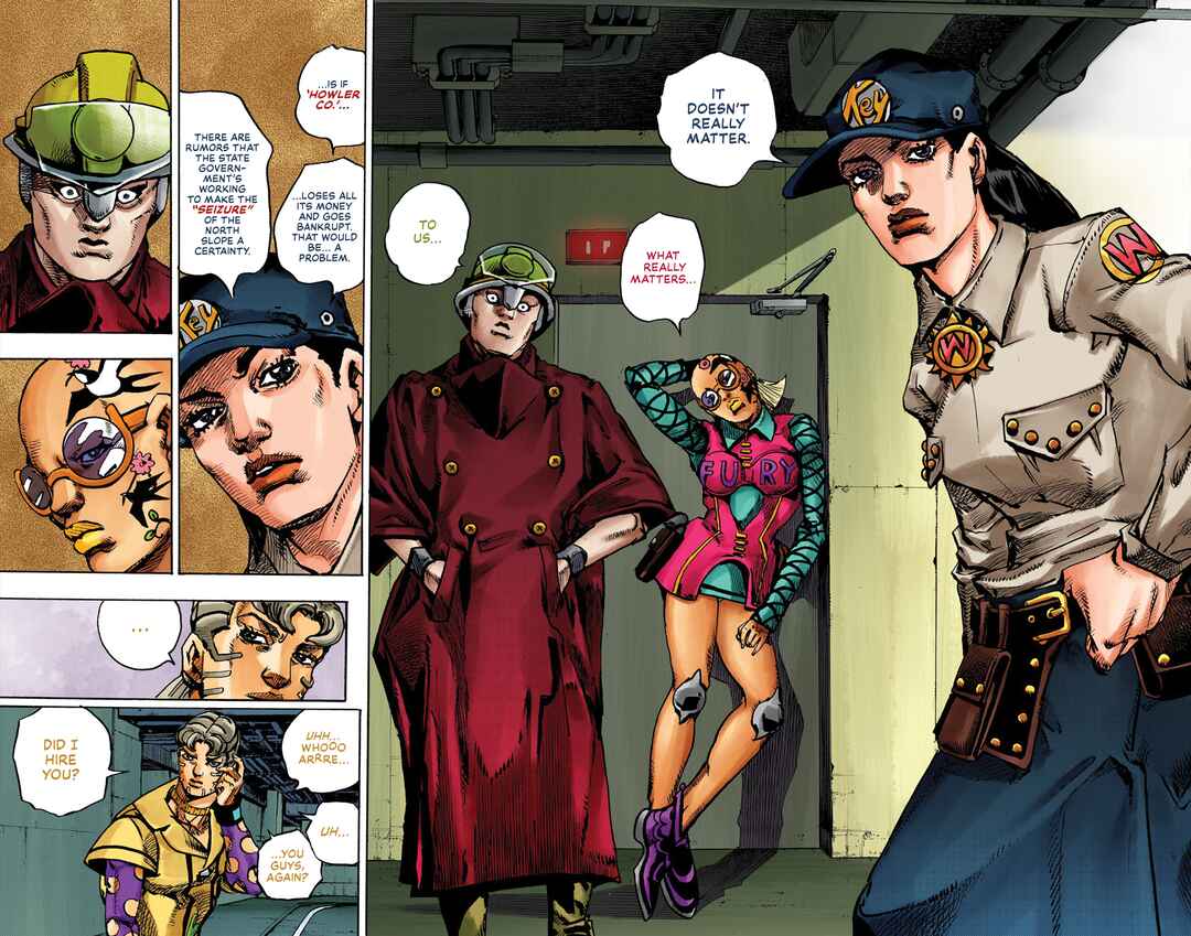 JoJo no Kimyou na Bouken Dai-9-bu: The JOJOLands Color-ban Chapter 21 - Page 32