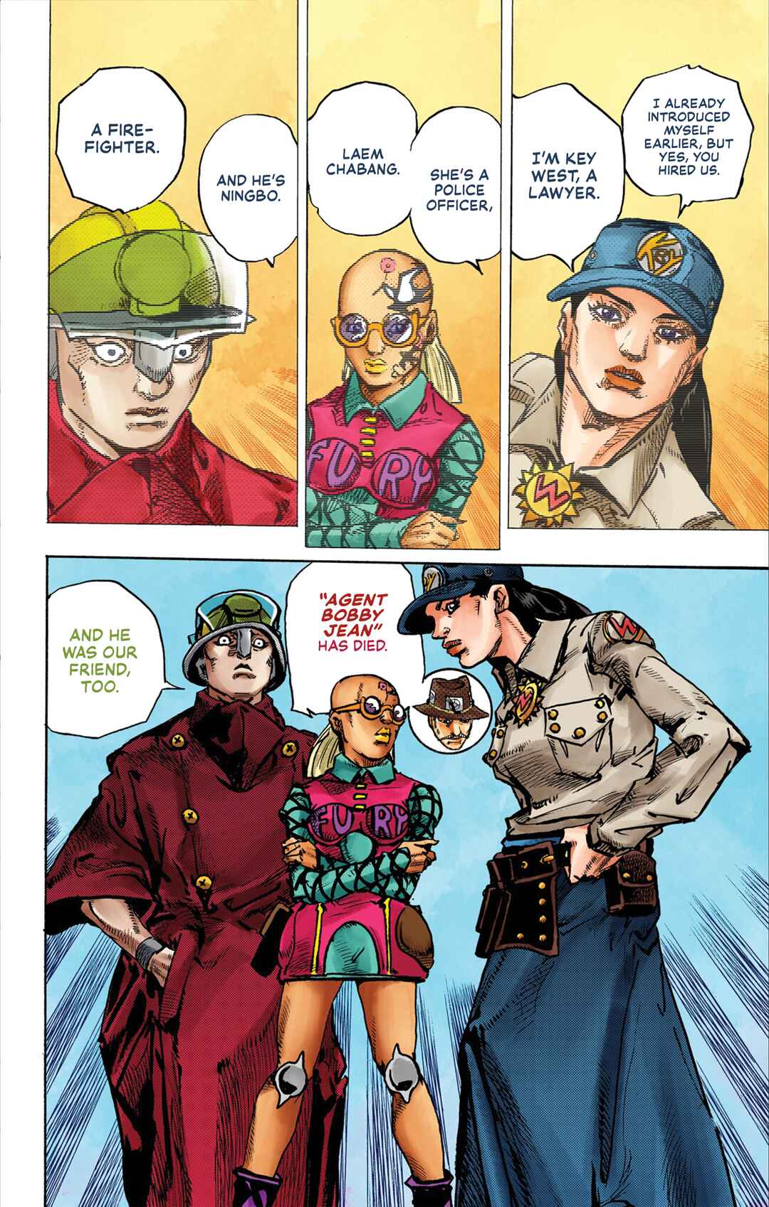 JoJo no Kimyou na Bouken Dai-9-bu: The JOJOLands Color-ban Chapter 21 - Page 33