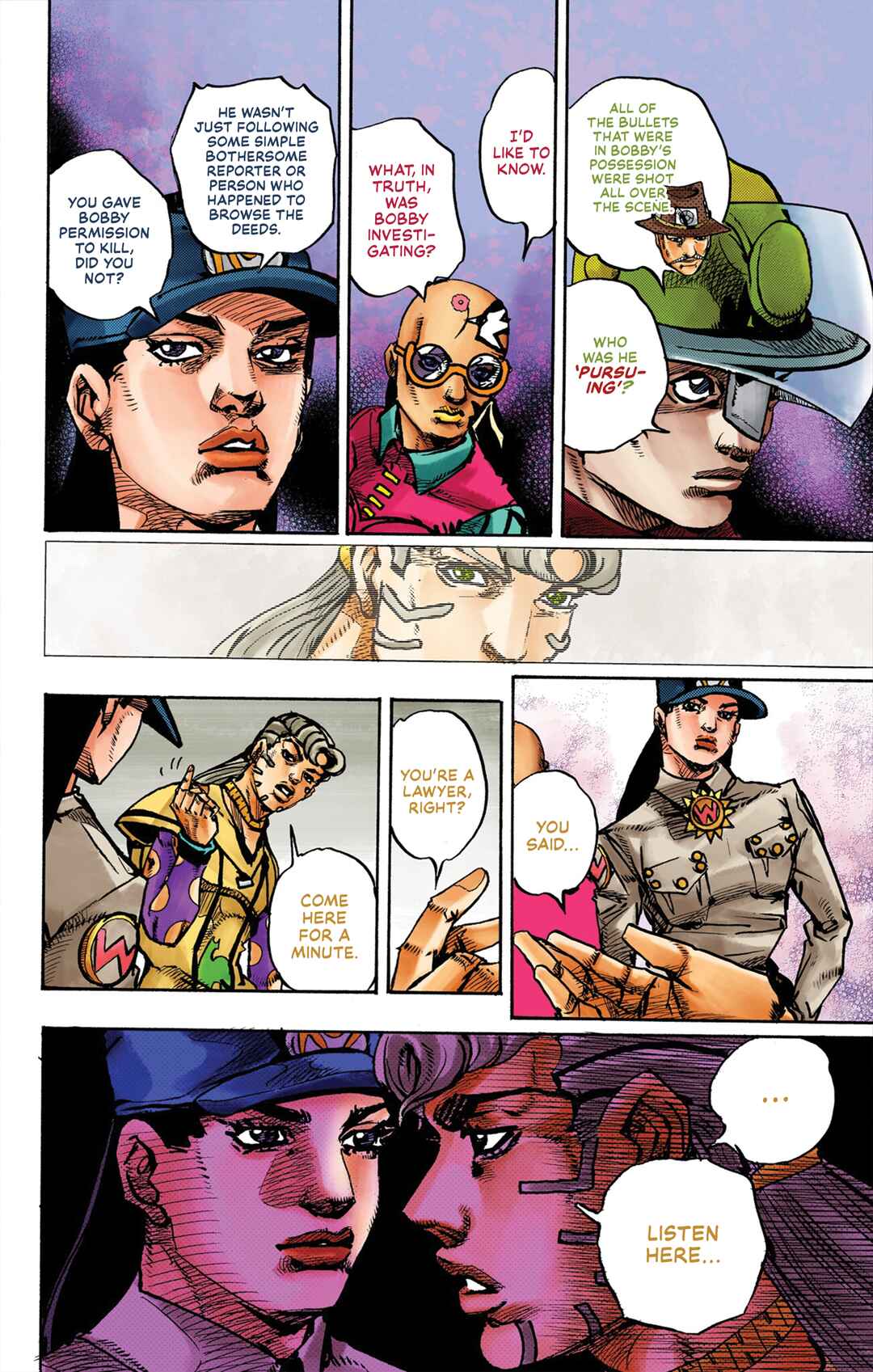 JoJo no Kimyou na Bouken Dai-9-bu: The JOJOLands Color-ban Chapter 21 - Page 35