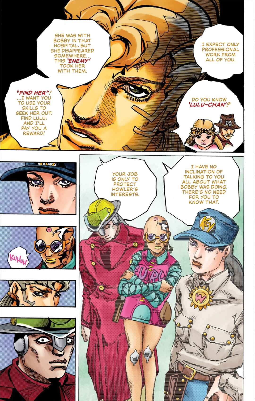 JoJo no Kimyou na Bouken Dai-9-bu: The JOJOLands Color-ban Chapter 21 - Page 36