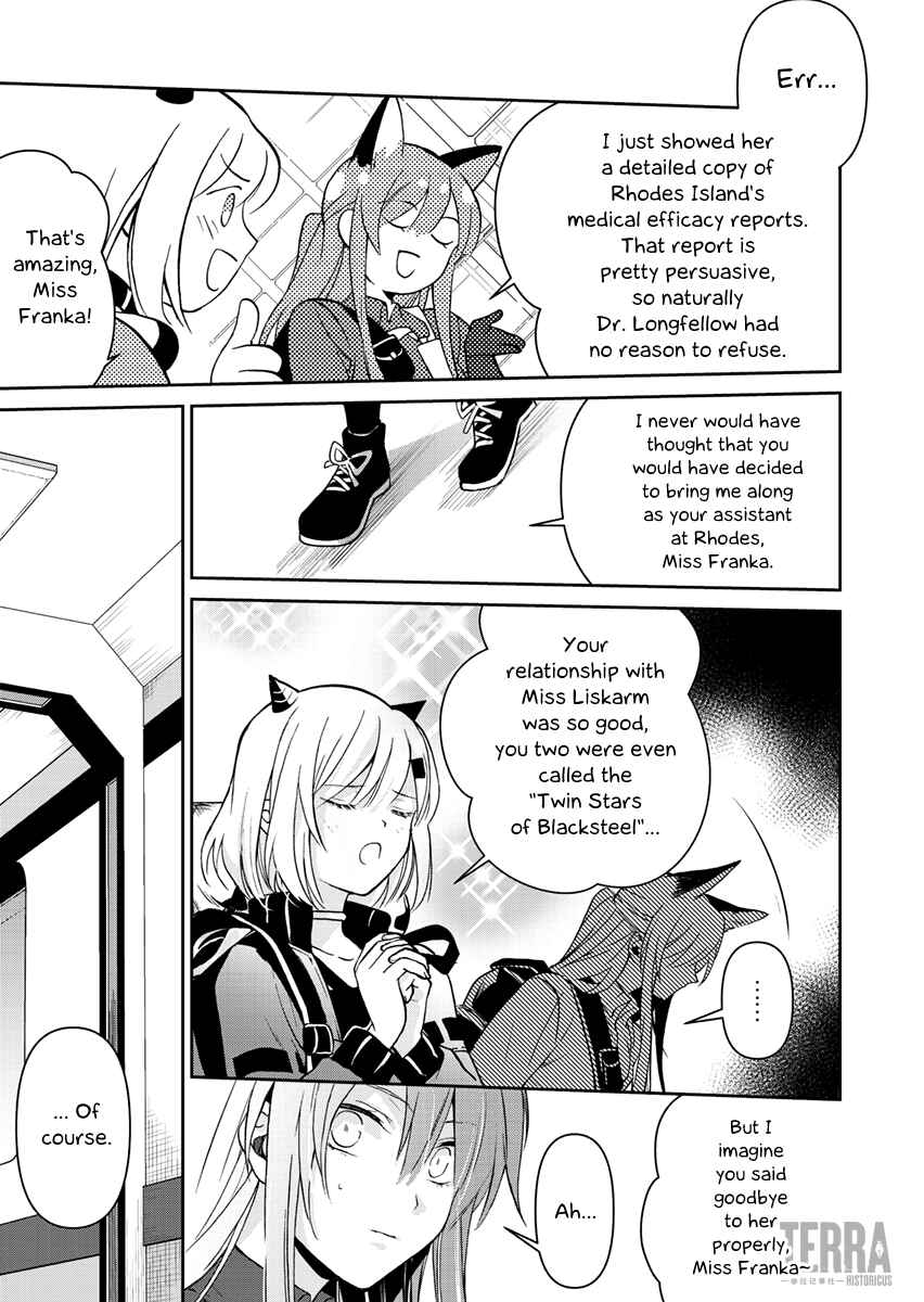 Arknights: Rhodes Island's Records of Originium - Blacksteel Chapter 3 - Page 45