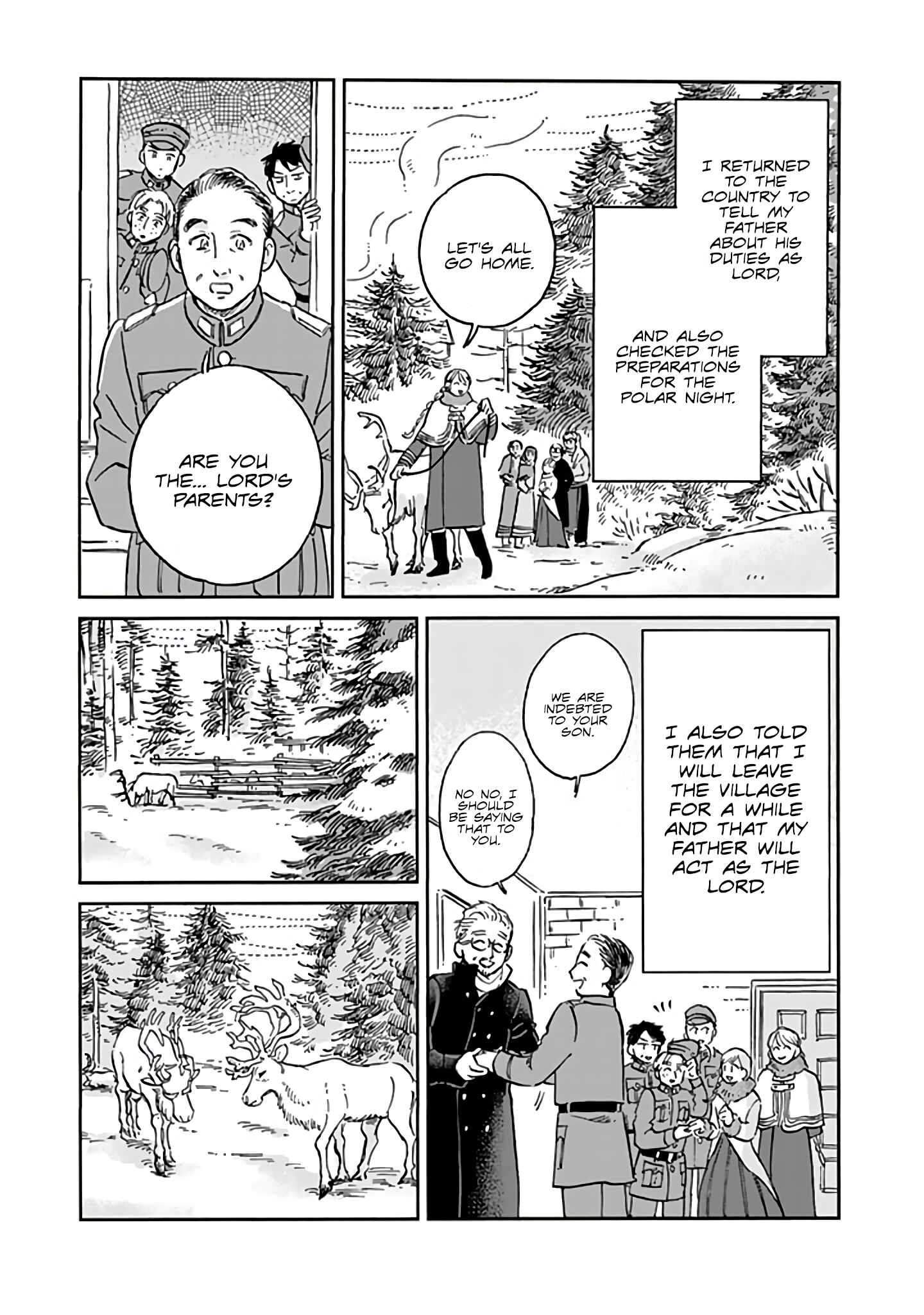 Hokuo Kizoku to Moukinzuma no Yukiguni Karigurashi Chapter 47 - Page 3