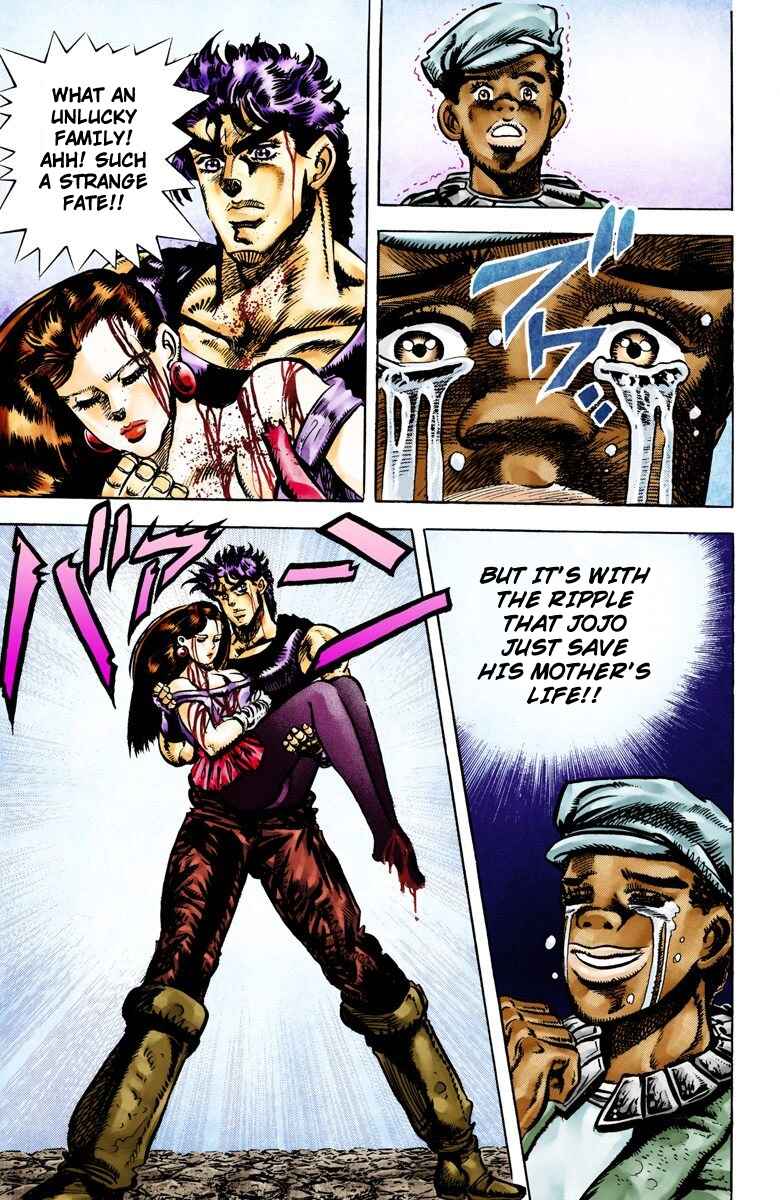 JoJo no Kimyou na Bouken: Part 2 - Sentou Chouryuu Color-ban Chapter 64 - Page 13