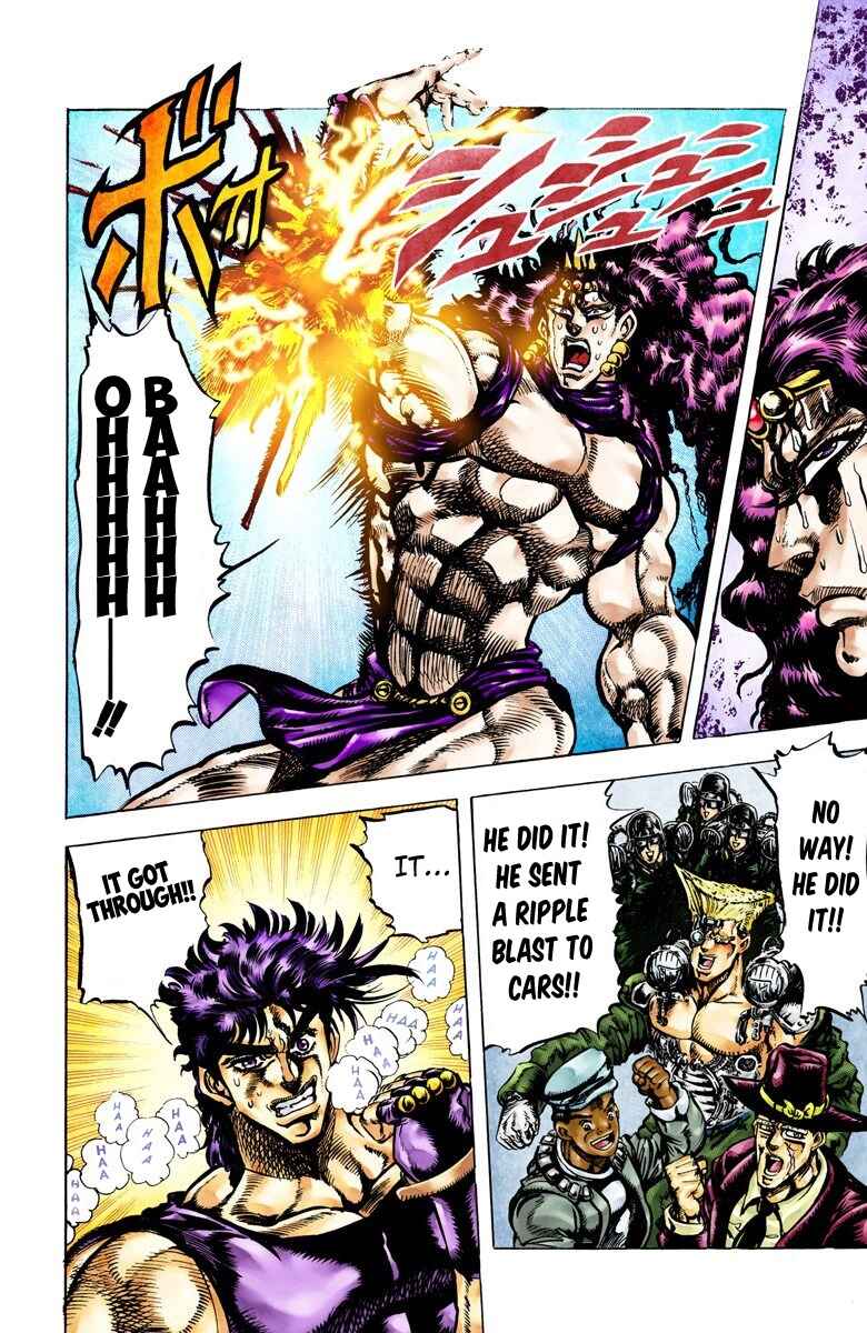 JoJo no Kimyou na Bouken: Part 2 - Sentou Chouryuu Color-ban Chapter 64 - Page 2