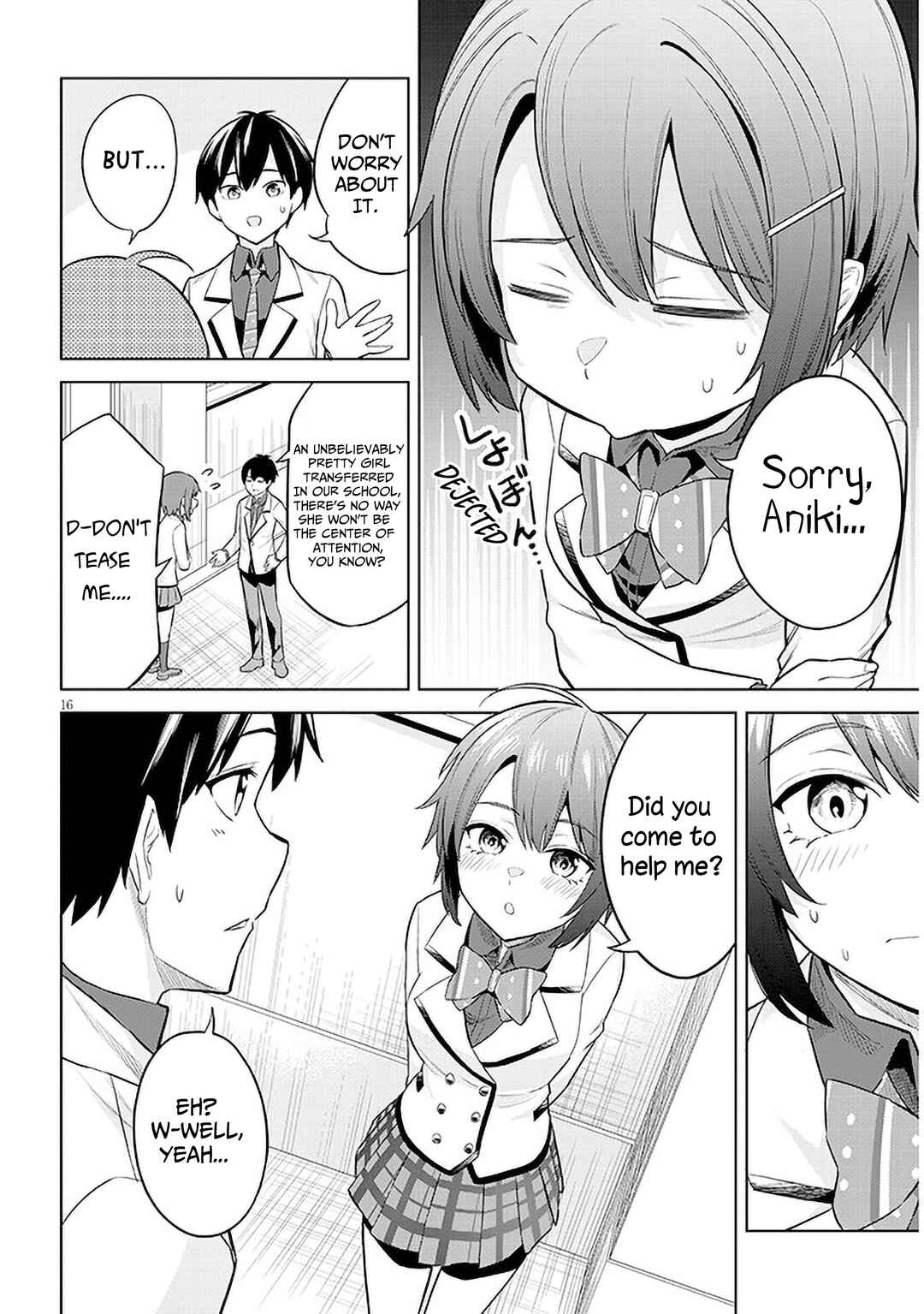 Jitsu wa Imouto deshita. ~Saikin Dekita Giri no Otouto no Kyorikan ga Yatara Chikai Wake~ Chapter 7 - Page 16