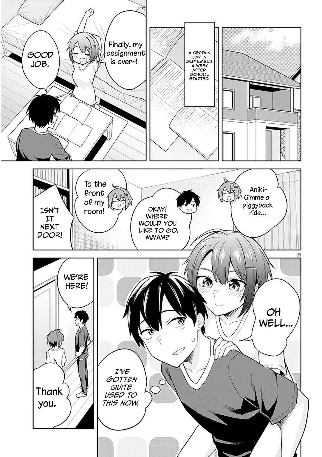 Jitsu wa Imouto deshita. ~Saikin Dekita Giri no Otouto no Kyorikan ga Yatara Chikai Wake~ Chapter 7 - Page 25