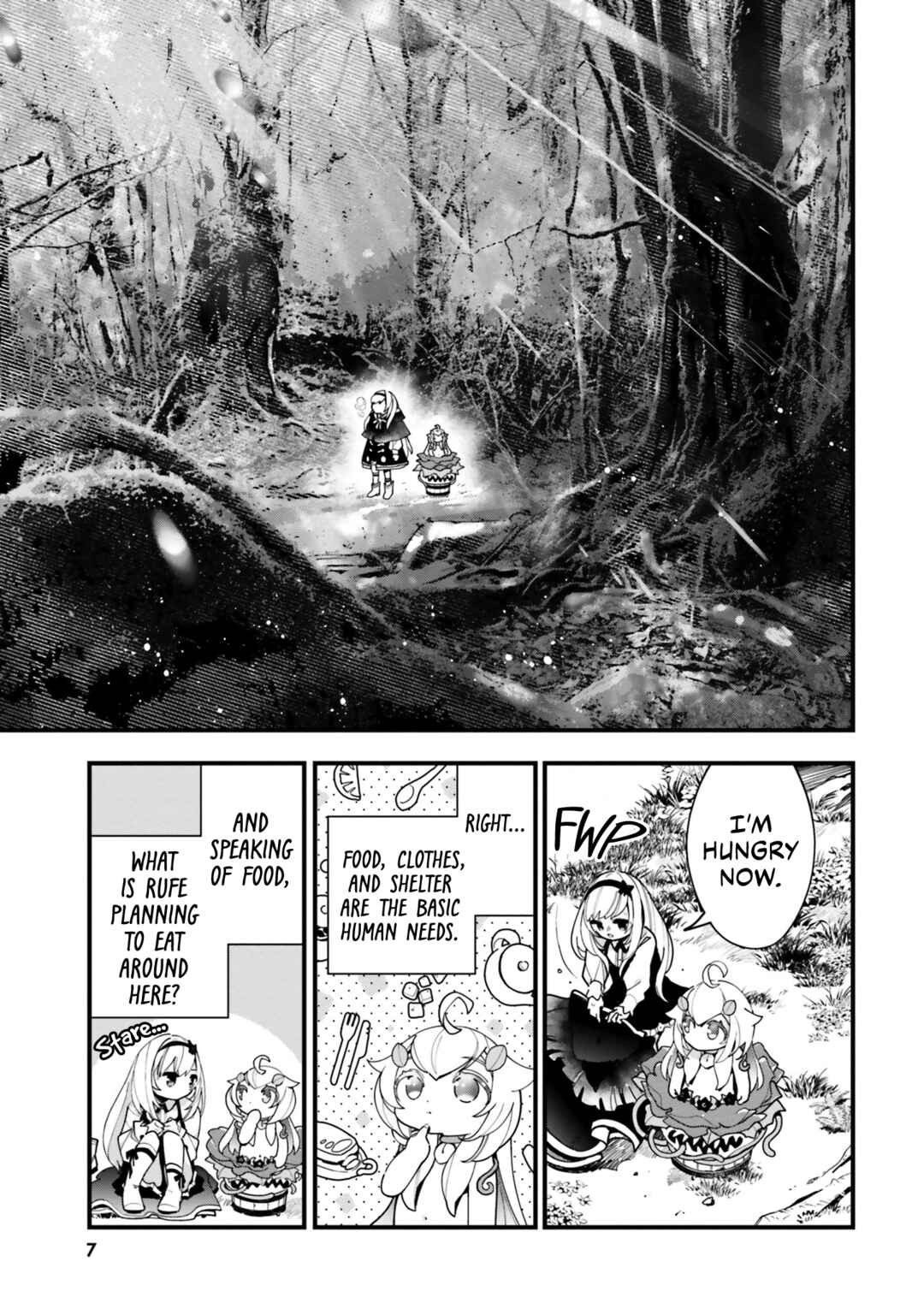 Shokubutsu Monster Musume Nikki: Seijo datta Watashi ga Uragirareta Hate ni Alraune ni Tensei Shite Shimatta node, kore kara wa Kougousei o Shinagara Shizuka ni Shokubutsu Life o Sugoshimasu Chapter 16 - Page 6