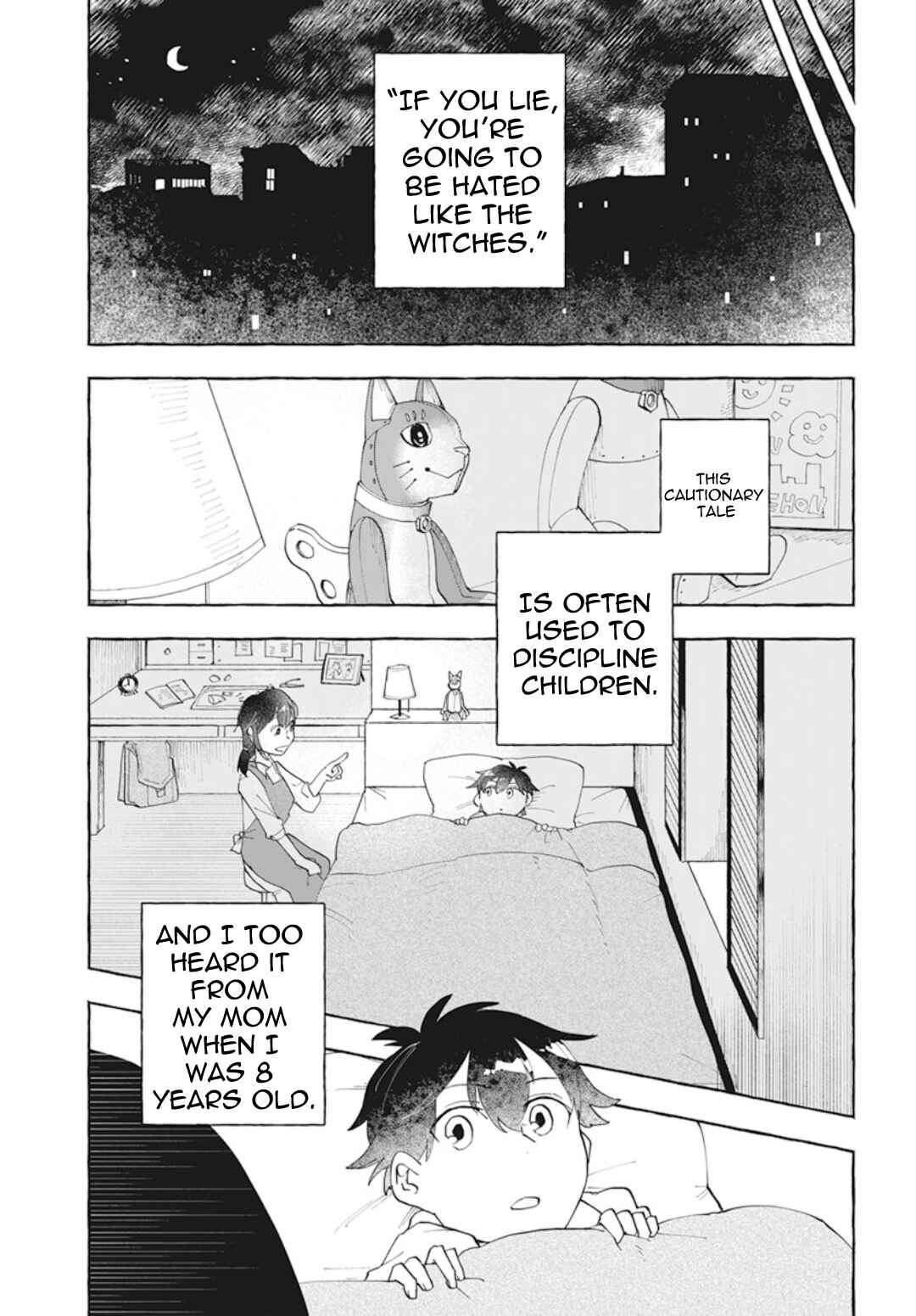 Usotsuki Majo to Haiiro no Niji Chapter 1 - Page 15