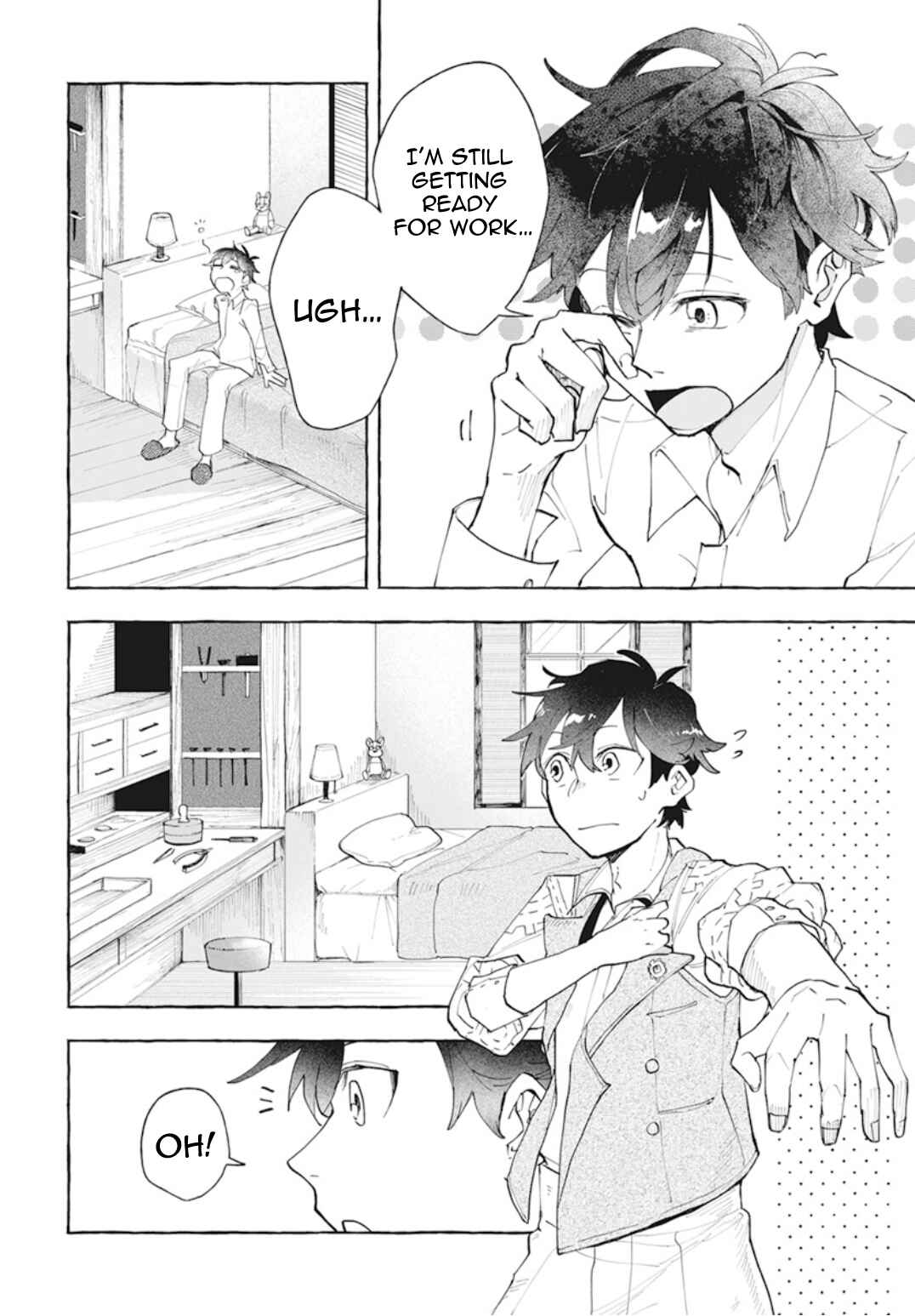 Usotsuki Majo to Haiiro no Niji Chapter 1 - Page 8