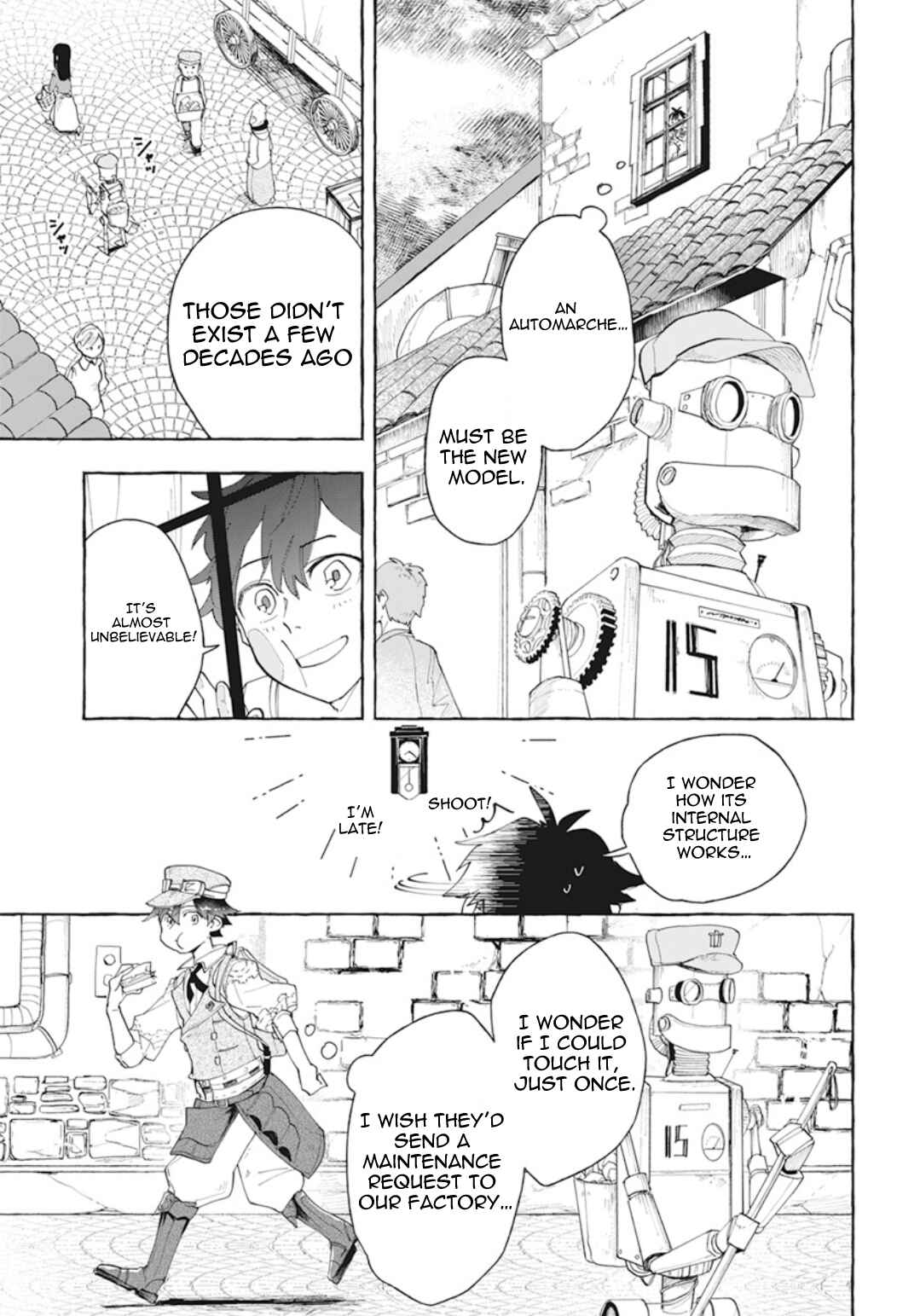 Usotsuki Majo to Haiiro no Niji Chapter 1 - Page 9