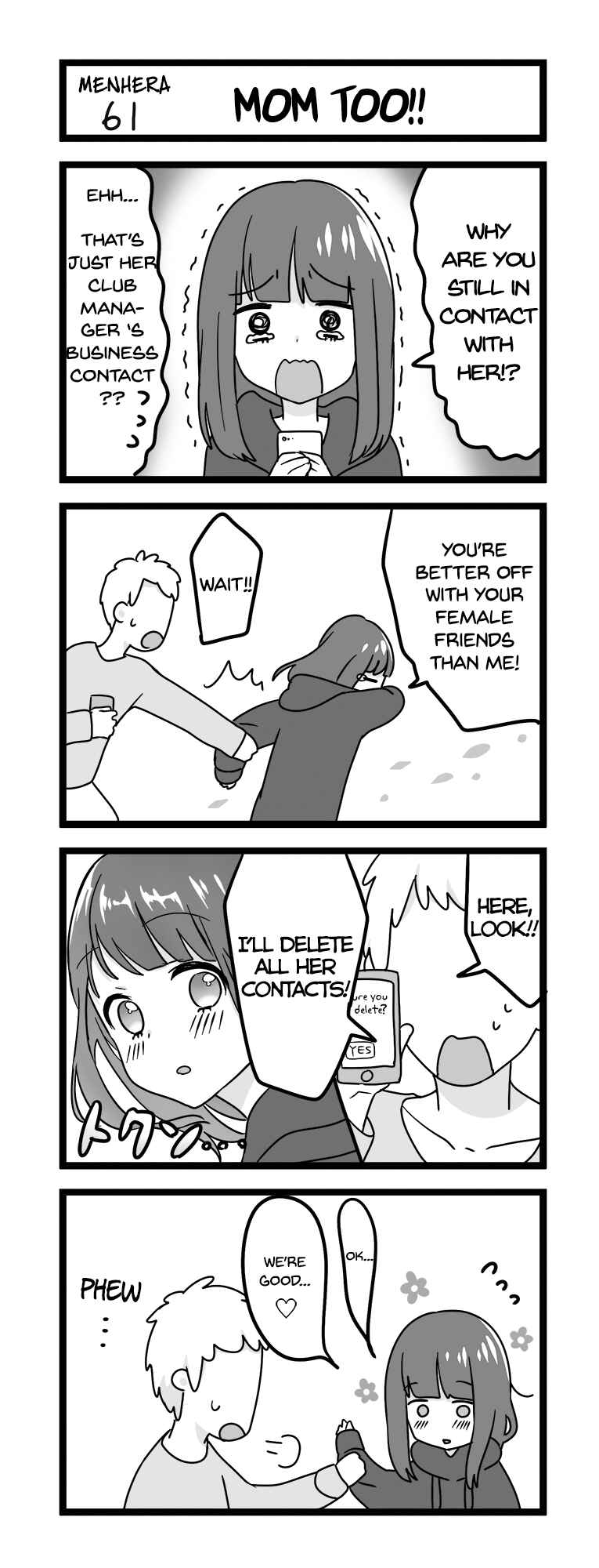 Menhera Shoujo Kurumi-chan Chapter 61 - Page 1