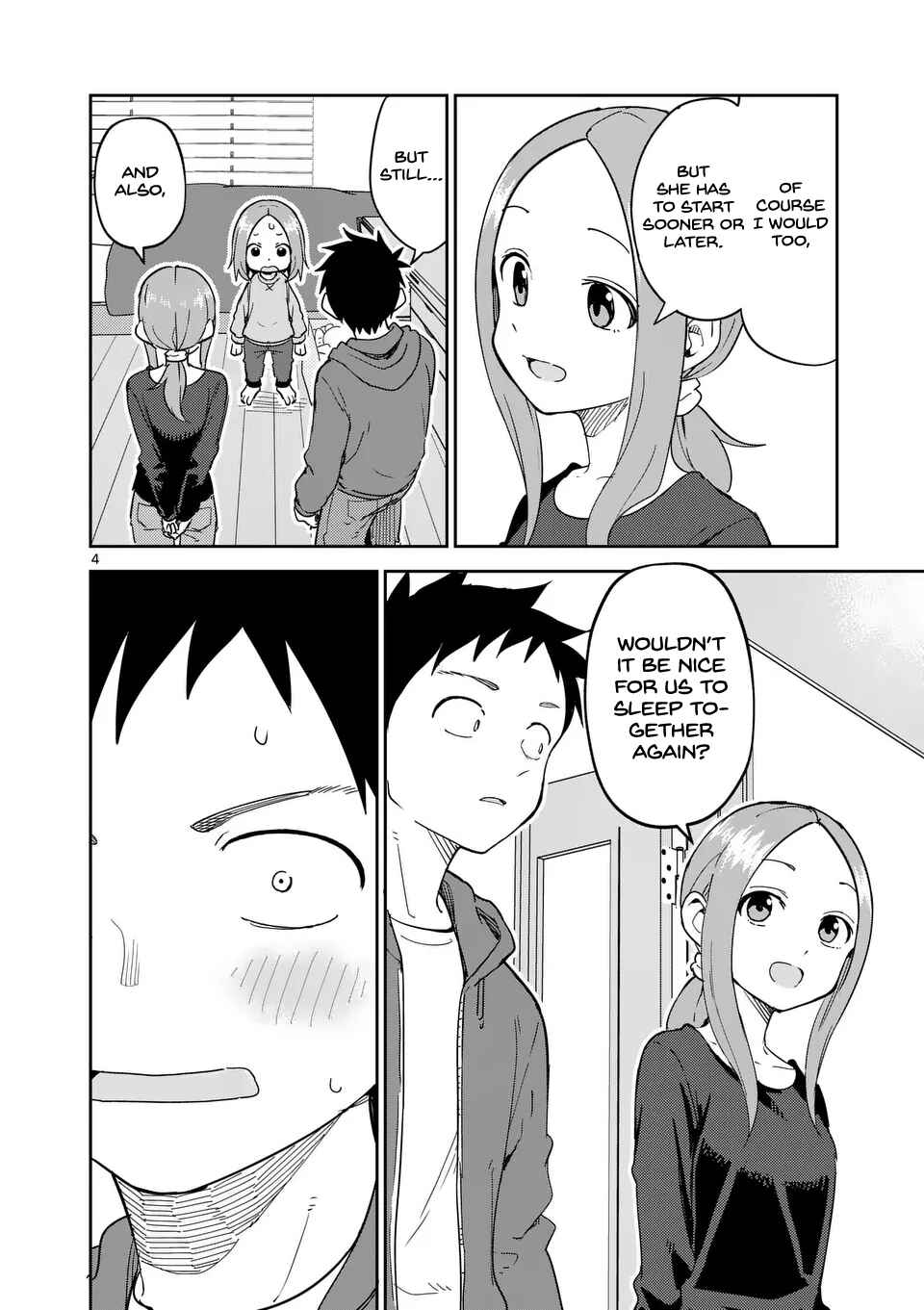 Karakai Jouzu no (Moto) Takagi-san Chapter 308 - Page 4