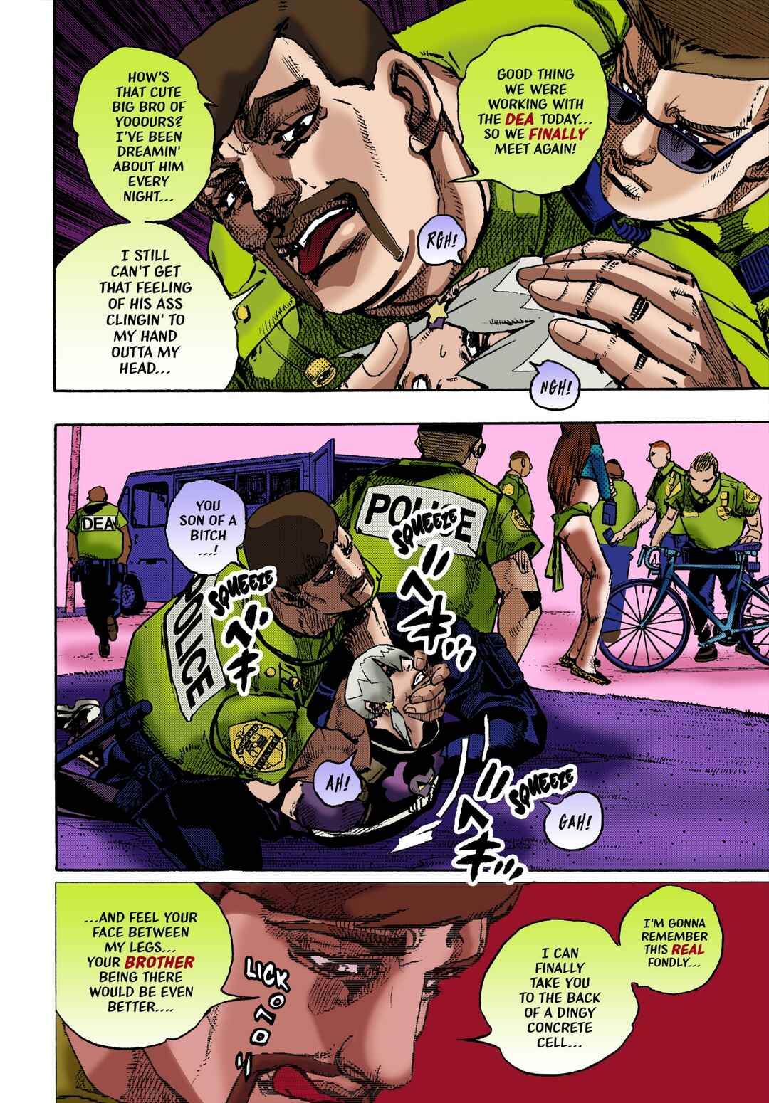 JoJo's Bizarre Adventure Part 9 - The JOJOLands (Fan-Colored) Chapter 2 - Page 16