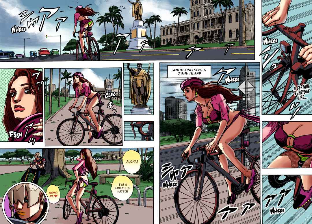 JoJo's Bizarre Adventure Part 9 - The JOJOLands (Fan-Colored) Chapter 2 - Page 3