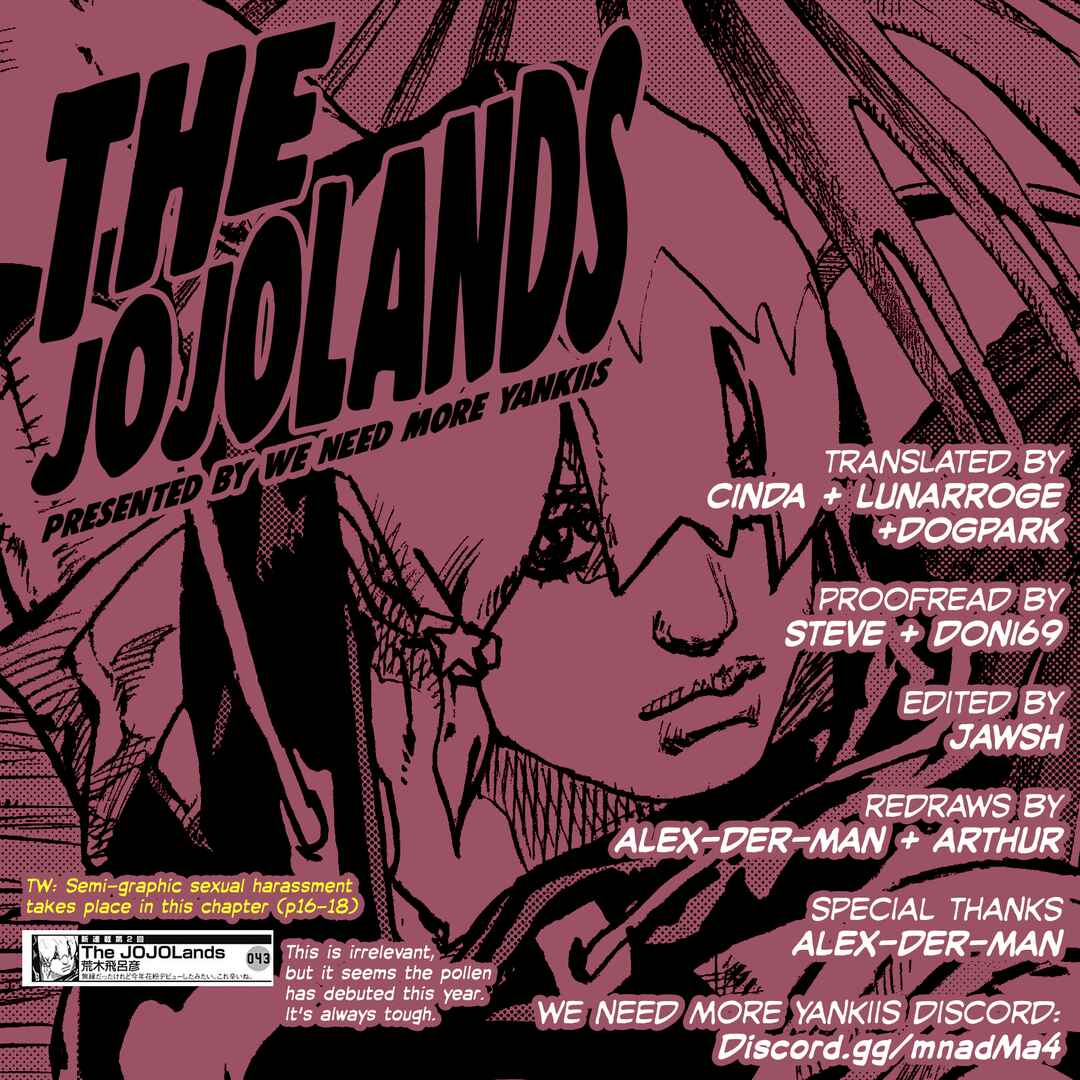 JoJo's Bizarre Adventure Part 9 - The JOJOLands (Fan-Colored) Chapter 2 - Page 44