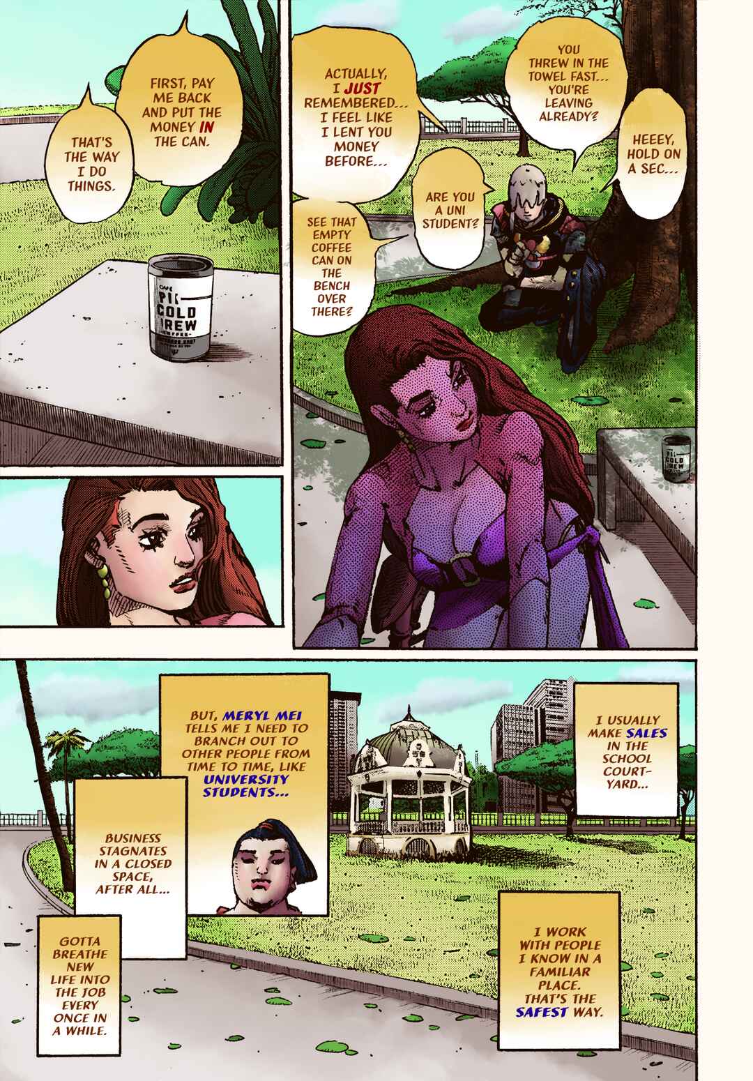 JoJo's Bizarre Adventure Part 9 - The JOJOLands (Fan-Colored) Chapter 2 - Page 5