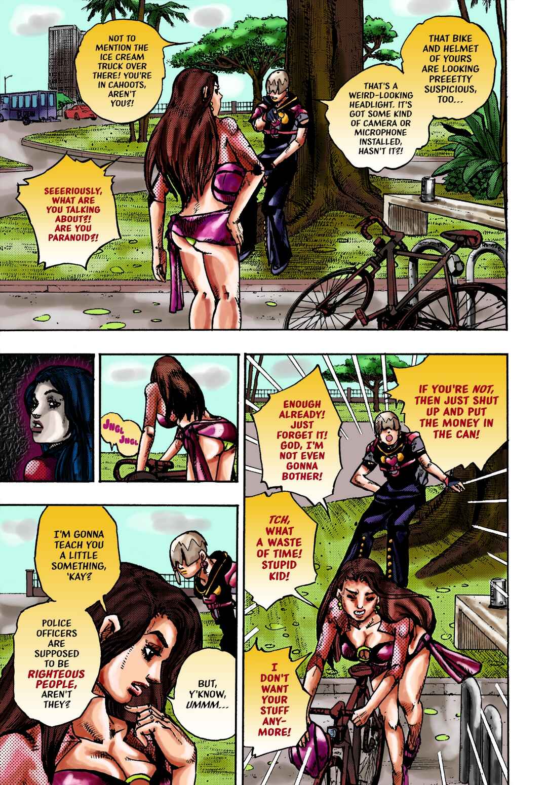 JoJo's Bizarre Adventure Part 9 - The JOJOLands (Fan-Colored) Chapter 2 - Page 7