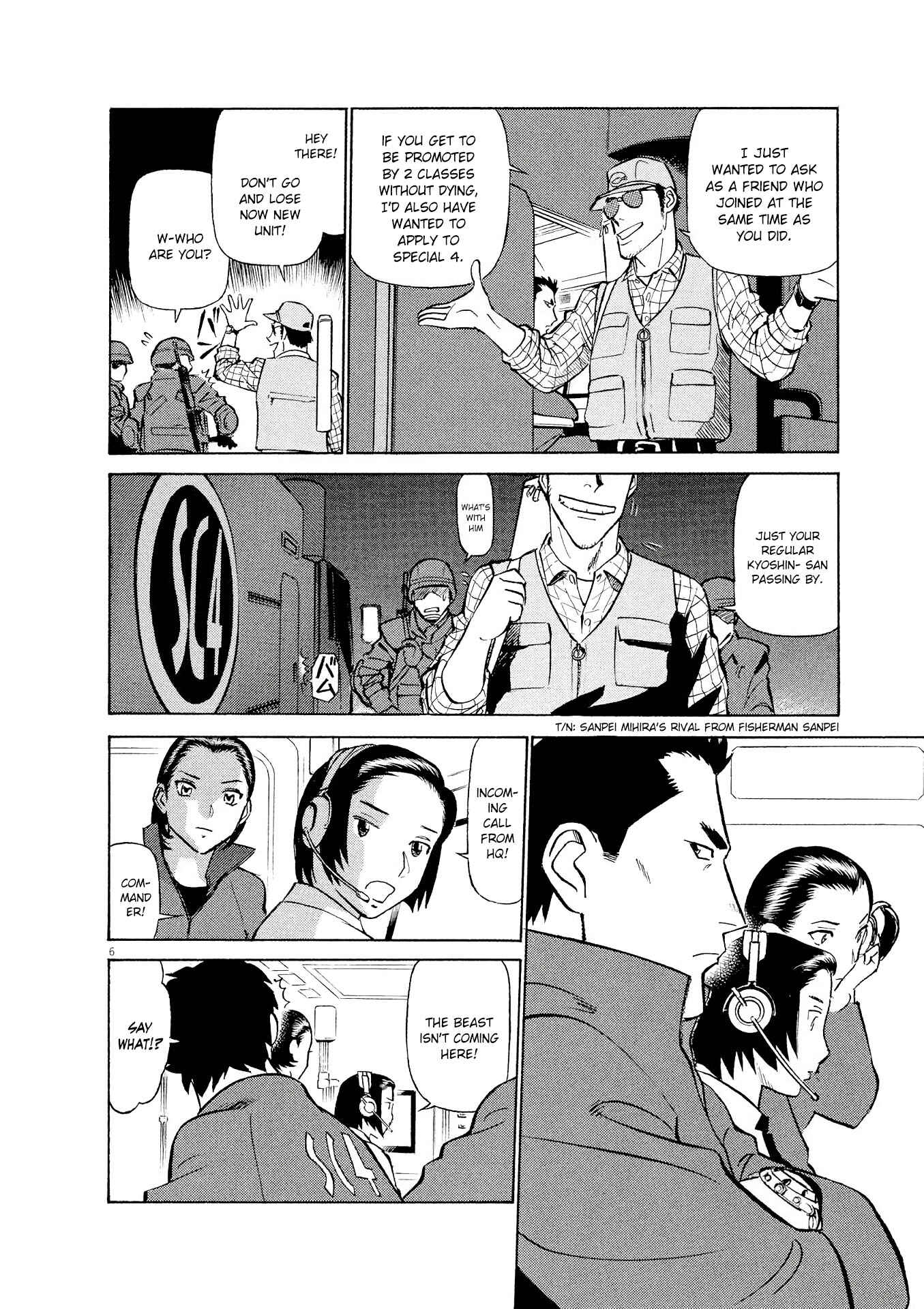 Tetsuwan Birdy Evolution Chapter 19 - Page 6