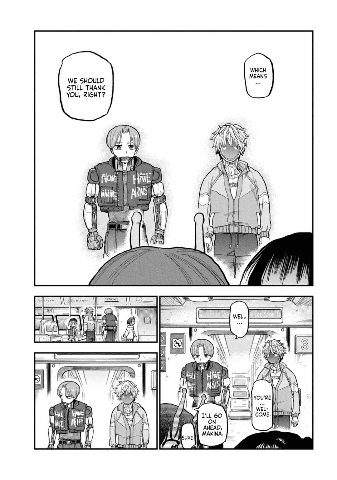 Ginga Tokkyuu: Milky☆Subway Chapter 8 - Page 14