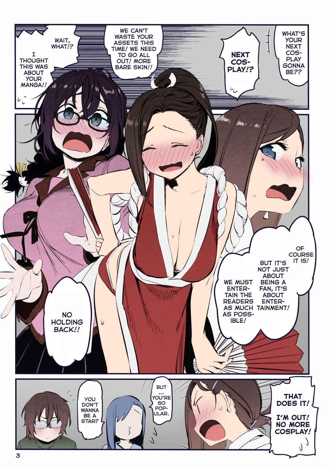 Getsuyoubi no Tawawa (Twitter Webcomic) (Fan Colored) Chapter 31 - Page 3