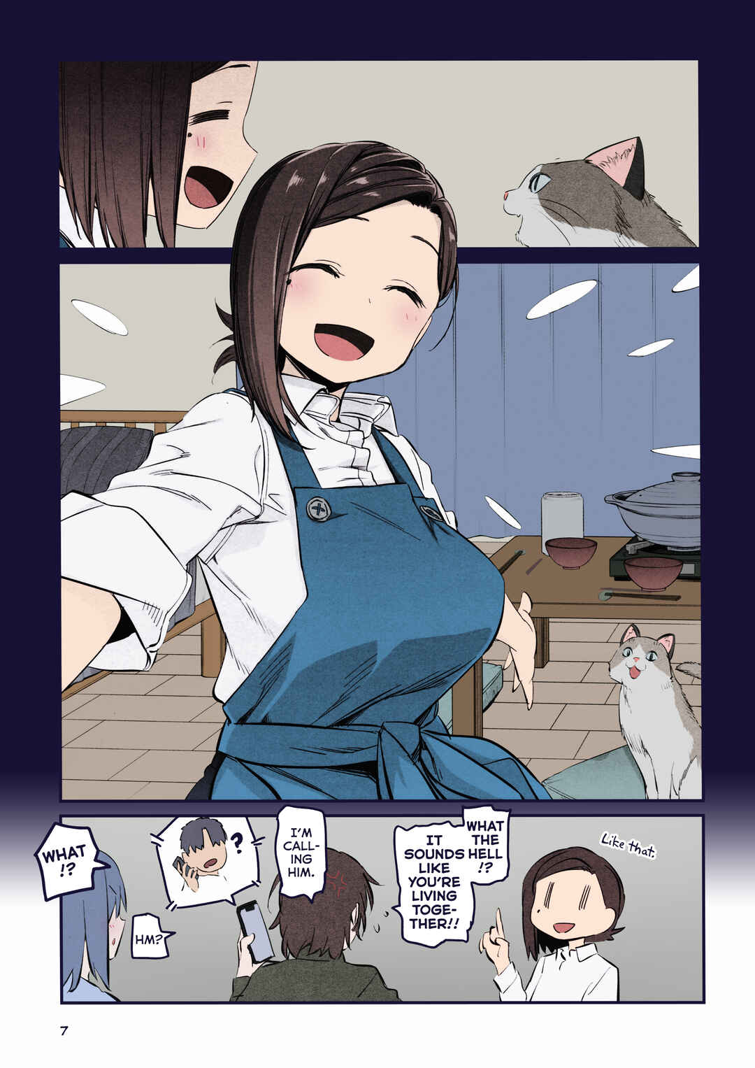 Getsuyoubi no Tawawa (Twitter Webcomic) (Fan Colored) Chapter 31 - Page 7