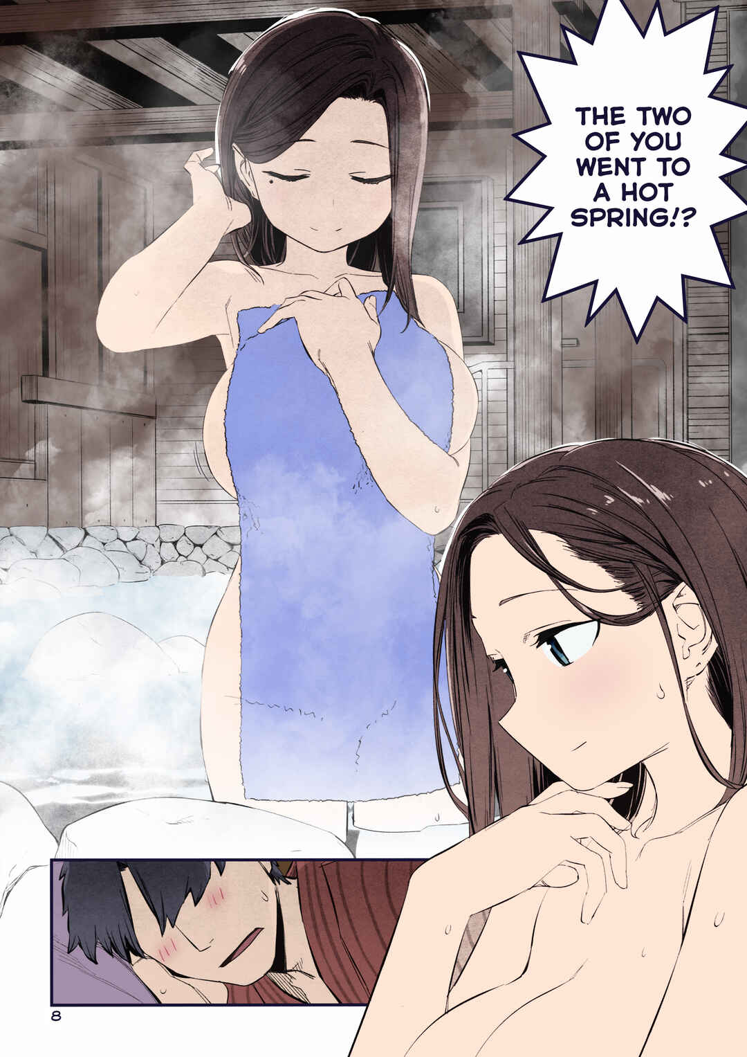Getsuyoubi no Tawawa (Twitter Webcomic) (Fan Colored) Chapter 31 - Page 8