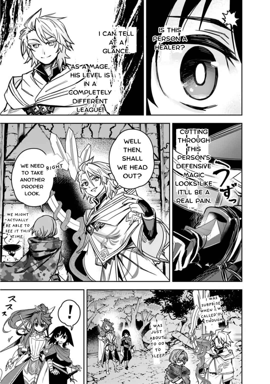 Kuroneko no Kenshi ~Black na Party wo Yametara S-kyuu Boukensha ni Scout Saremashita. Imasara "Modotte kite" to Iwaretemo "Mousoi" desu~ Chapter 5 - Page 17