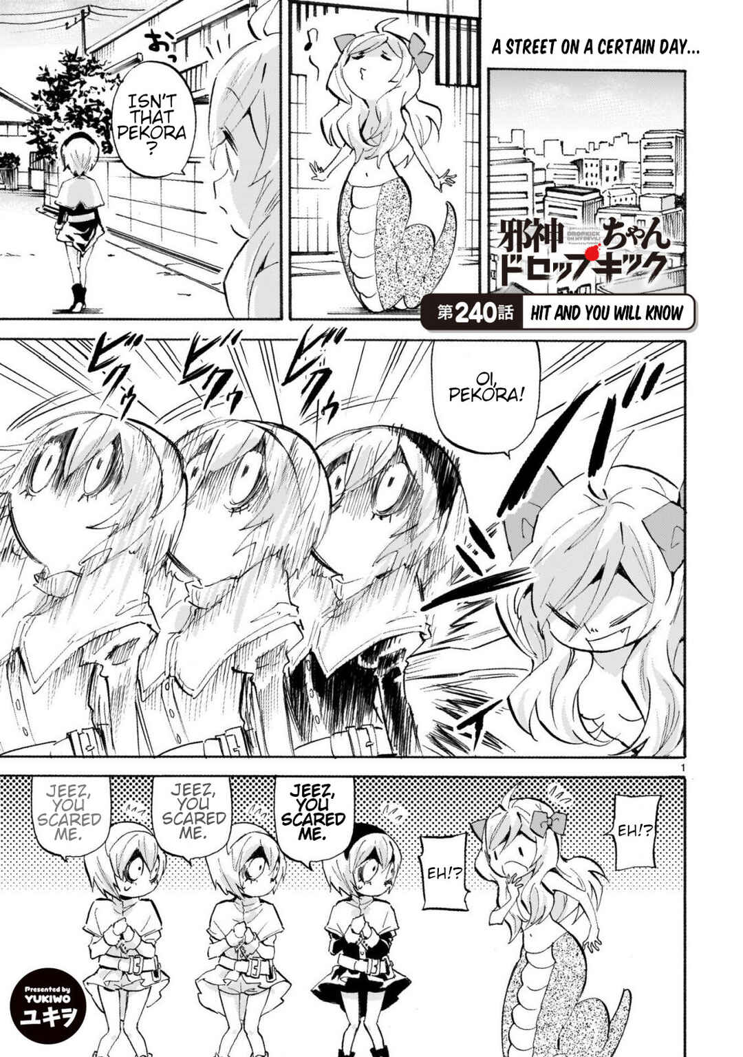 Jashin-chan Dropkick Chapter 245 - Page 1
