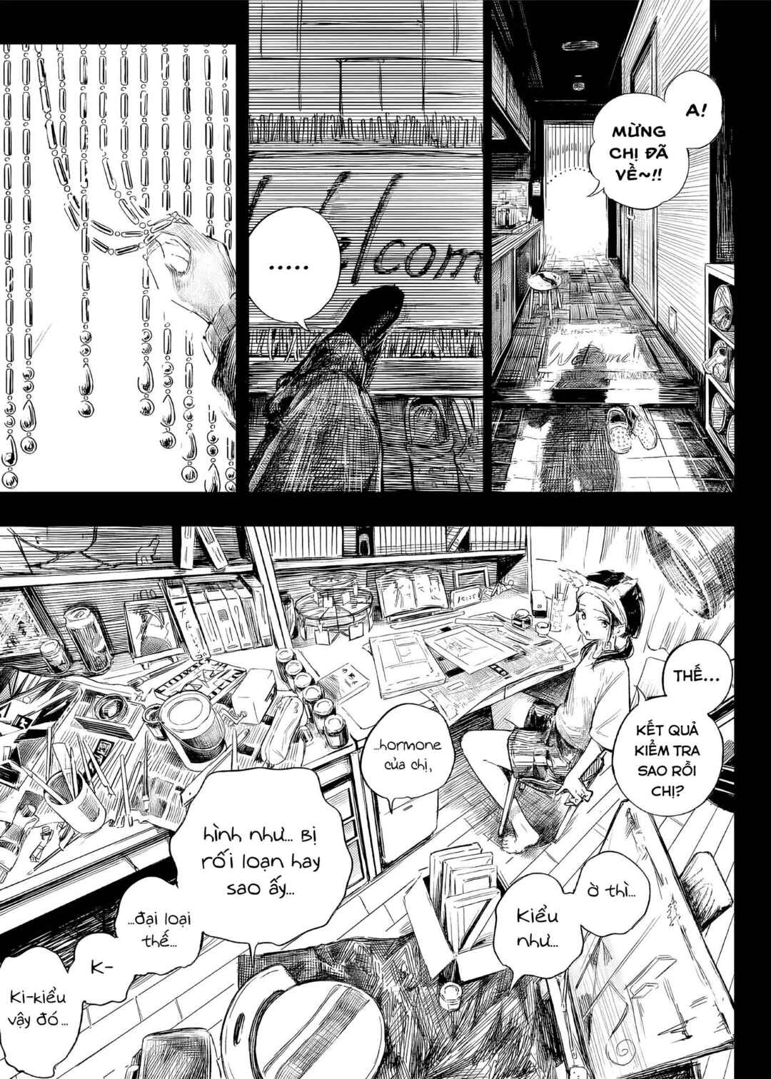 Monokuro no Sekai kara, Ai wo Komete. Chapter ? - Page 4