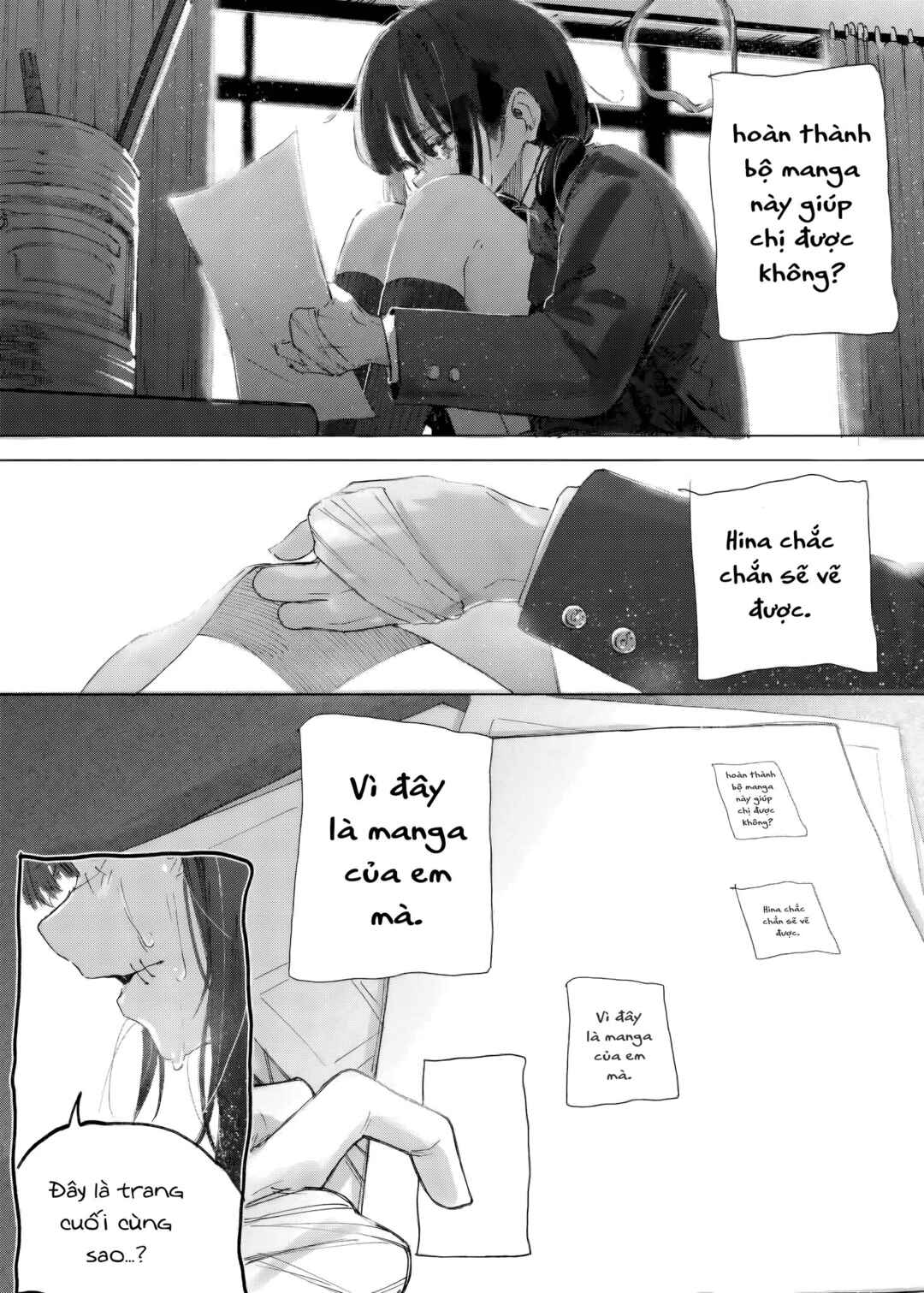 Monokuro no Sekai kara, Ai wo Komete. Chapter ? - Page 44
