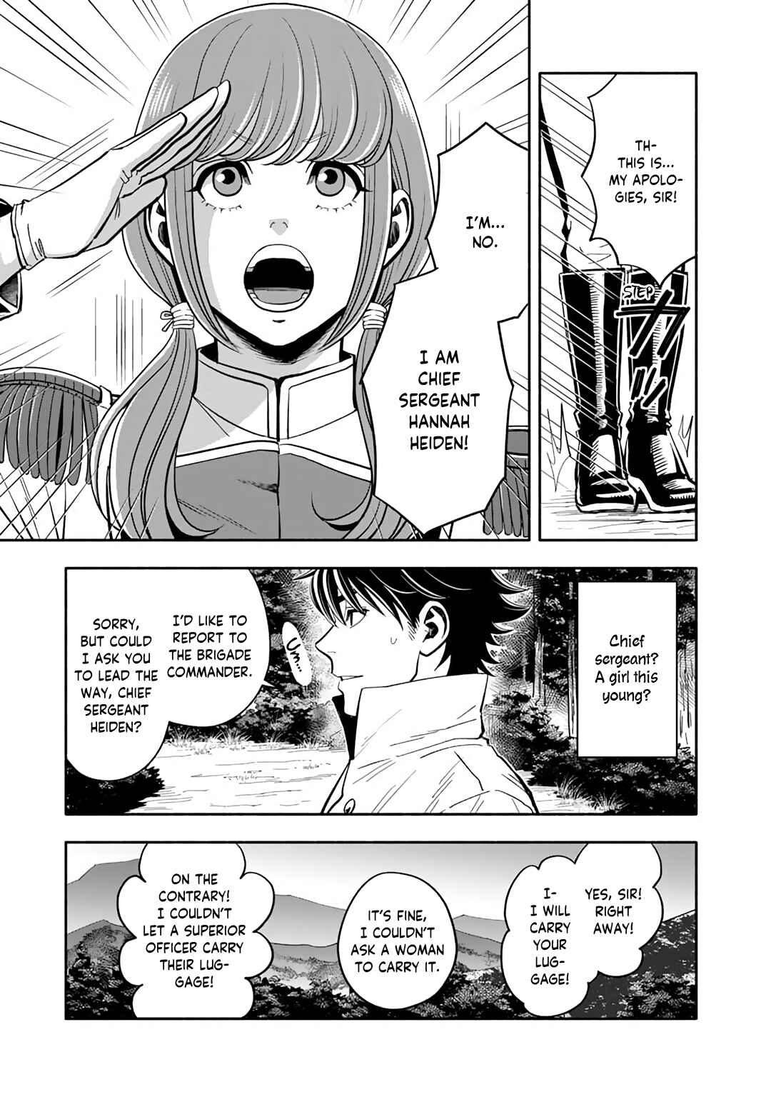 Musket Girls! ~Tensei Sanbou to Senretsu Otome-tachi~ Chapter 1 - Page 28